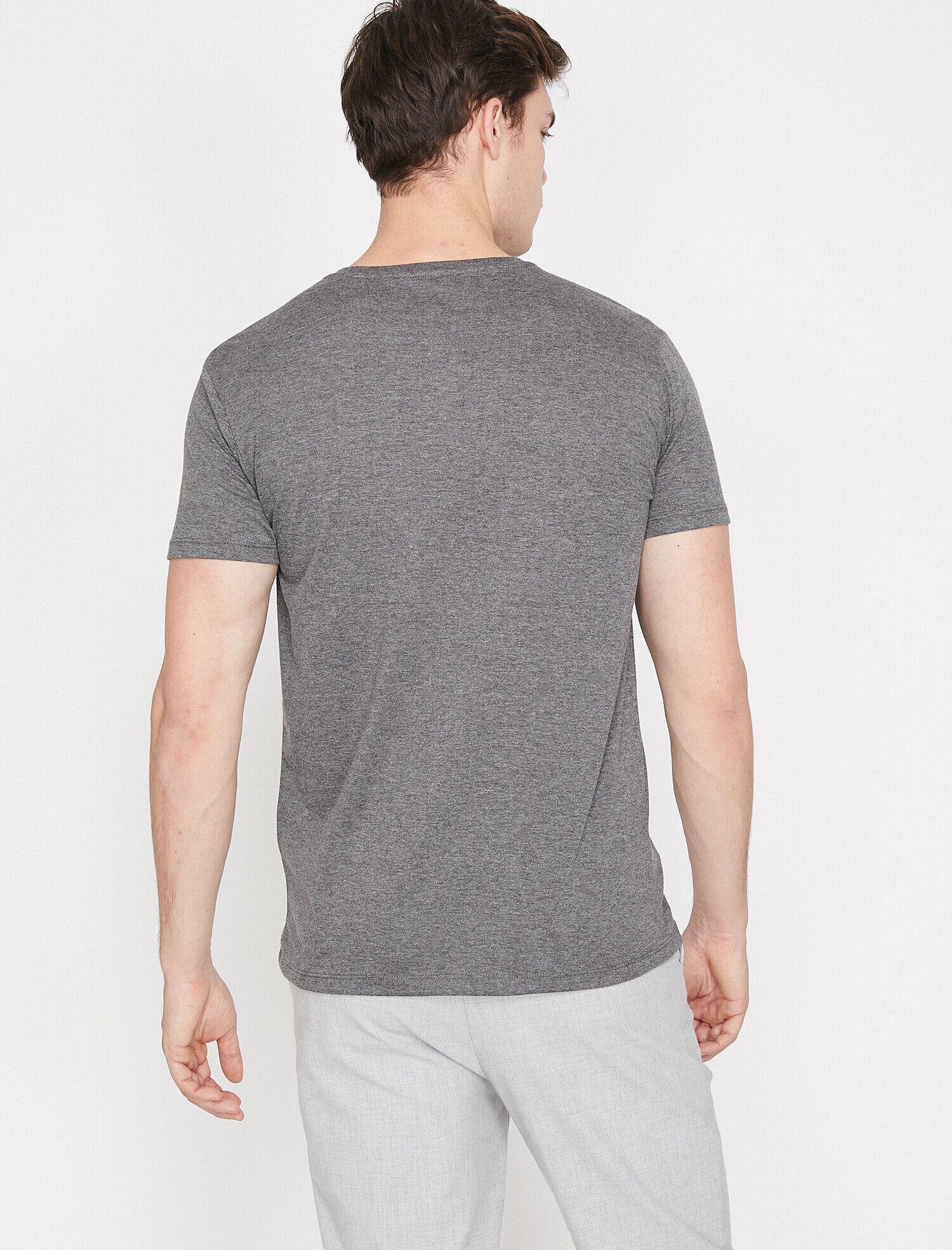   Bisiklet Yaka Tişört