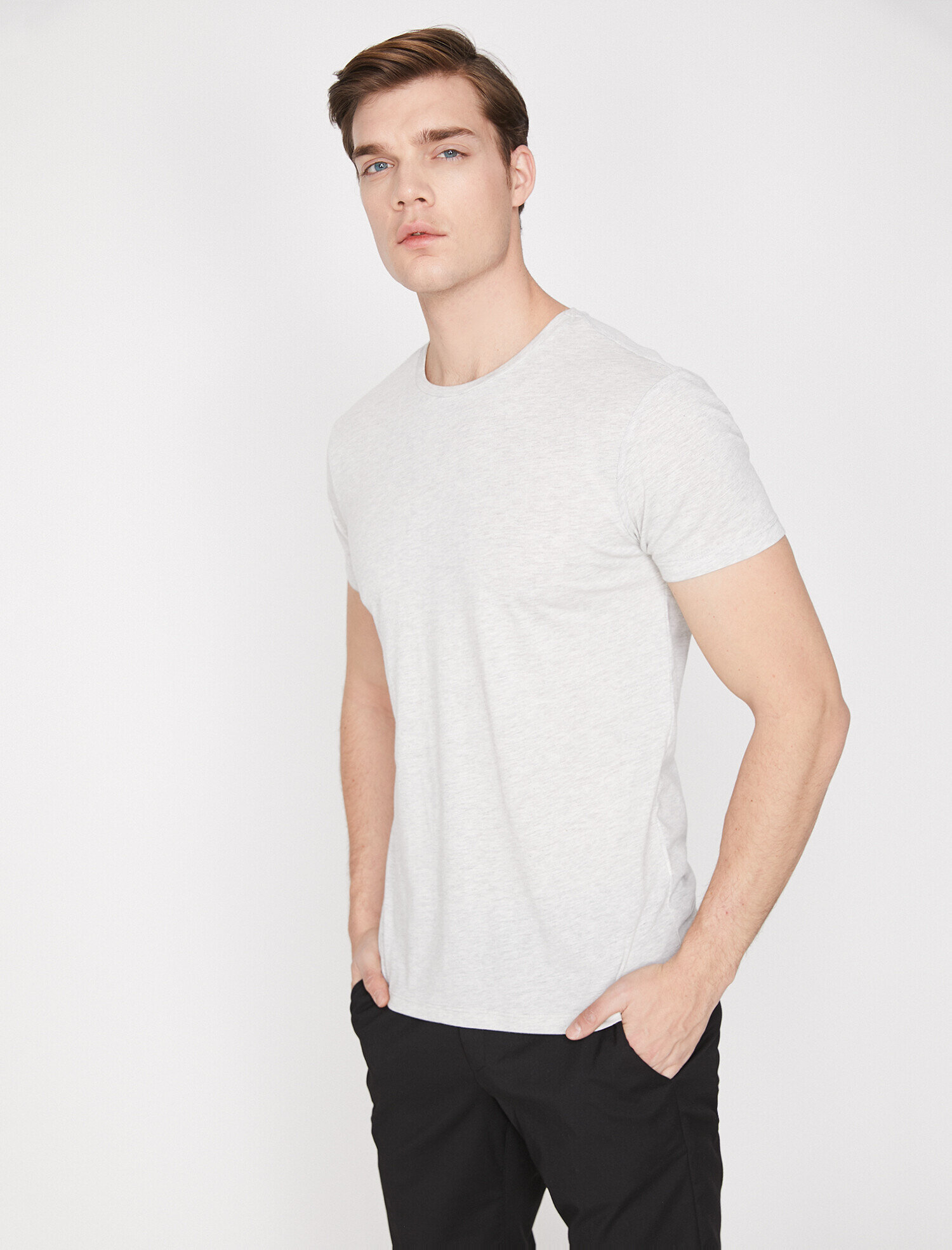 Bisiklet Yaka Tişört