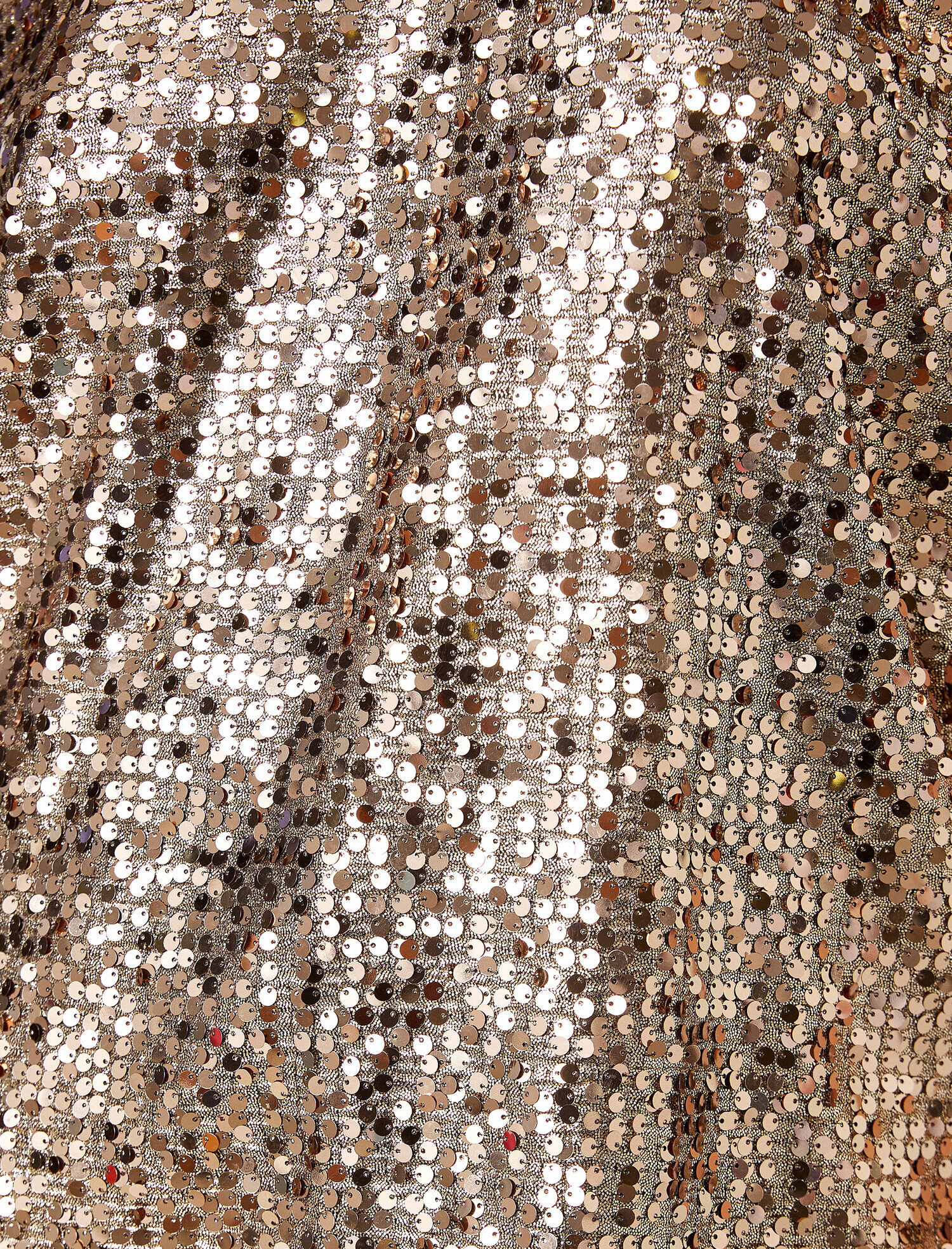   Vatkalı Kayık Yaka Pullu Abiye Bluz