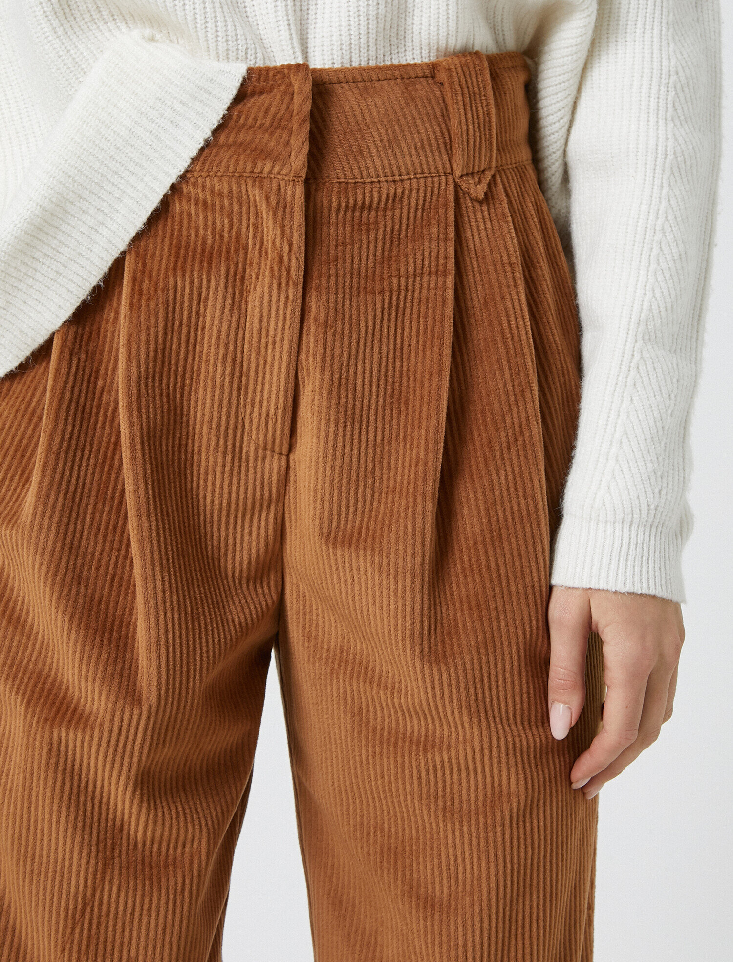   Fitilli Kadife Pantolon