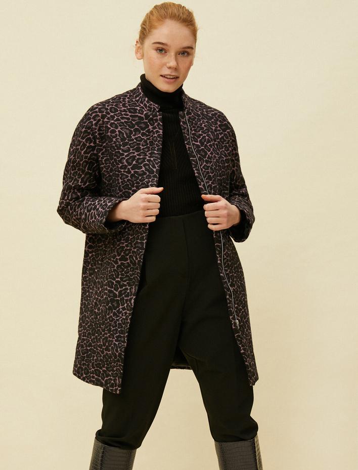  Leopar Desenli Kaban