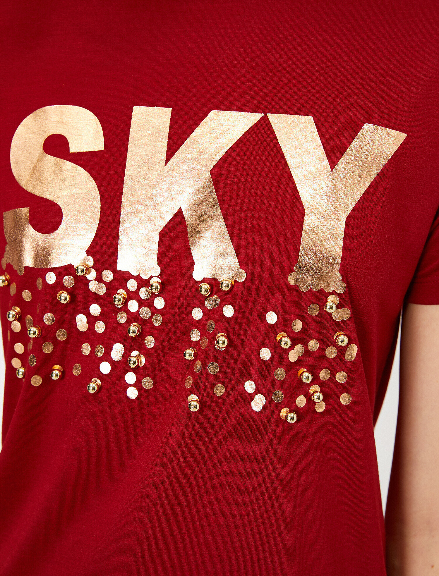   Yazılı Baskılı Tişört