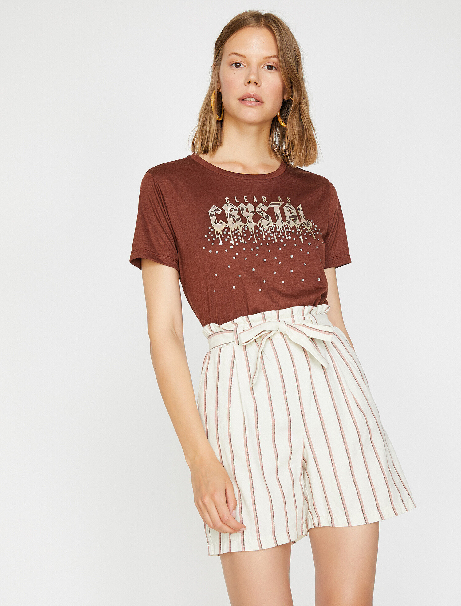   Yazılı Baskılı Tişört