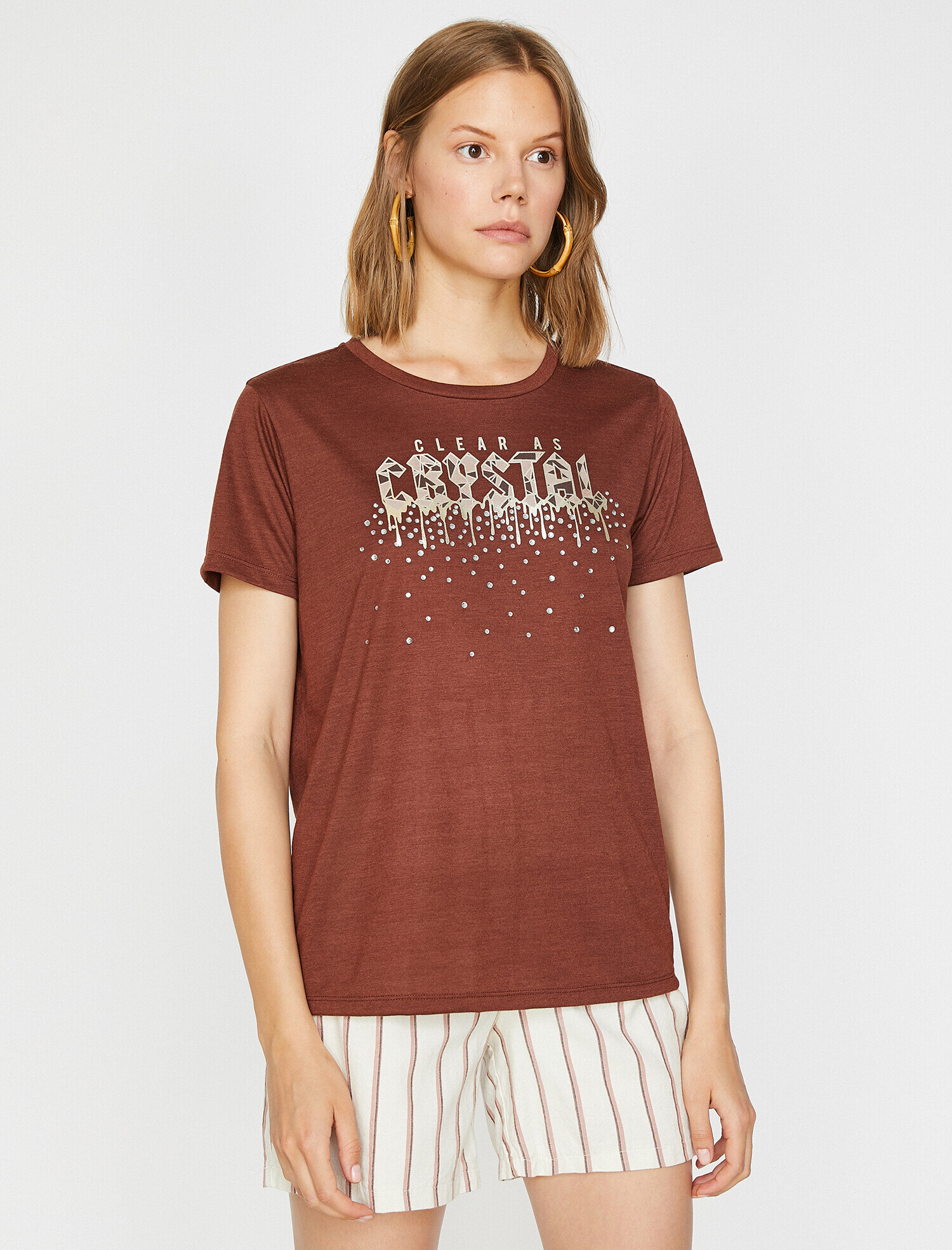   Yazılı Baskılı Tişört