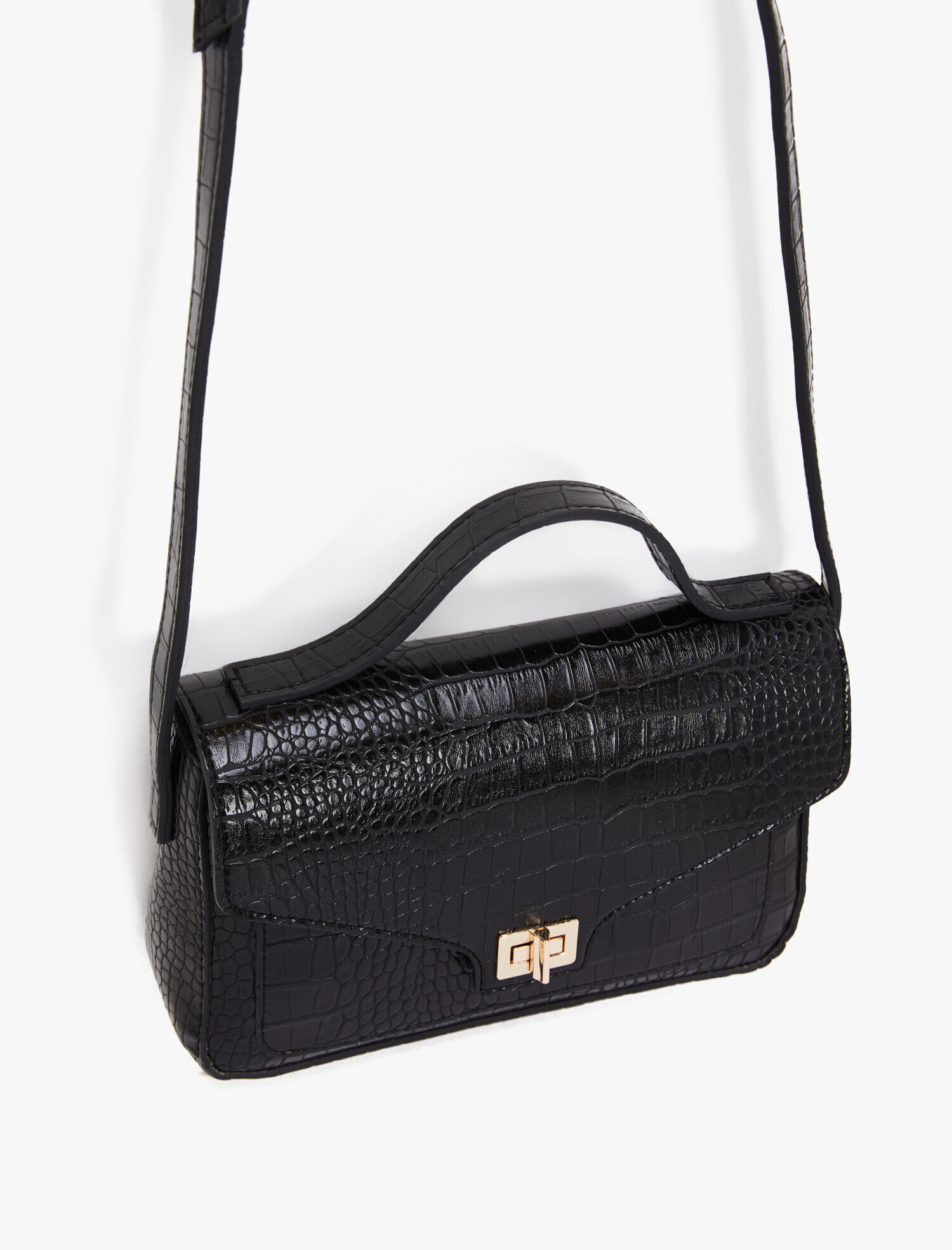  Kadın Deri Görünümlü Omuz Çantası