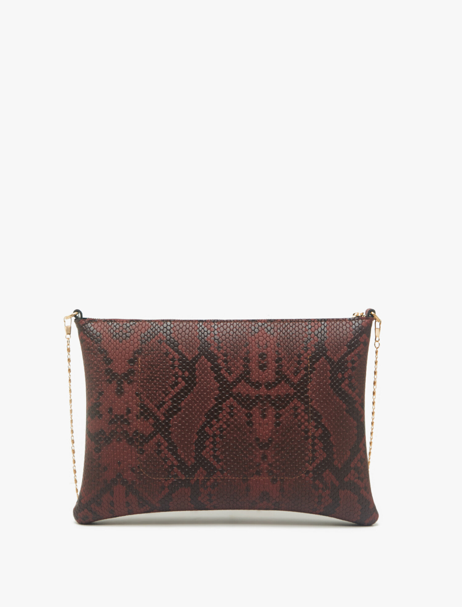  Kadın Yılan Derisi Desenli Omuz Çantası