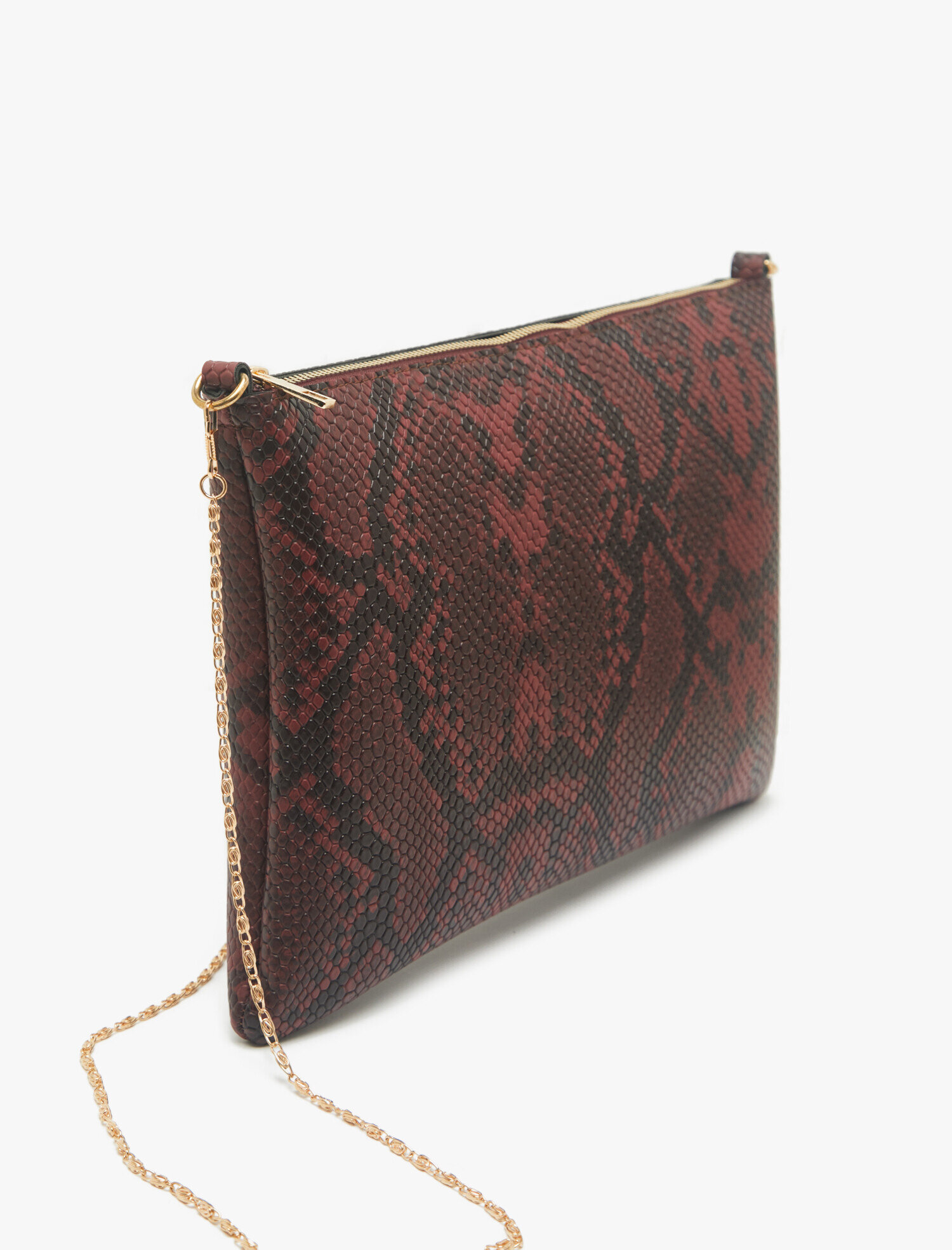  Kadın Yılan Derisi Desenli Omuz Çantası