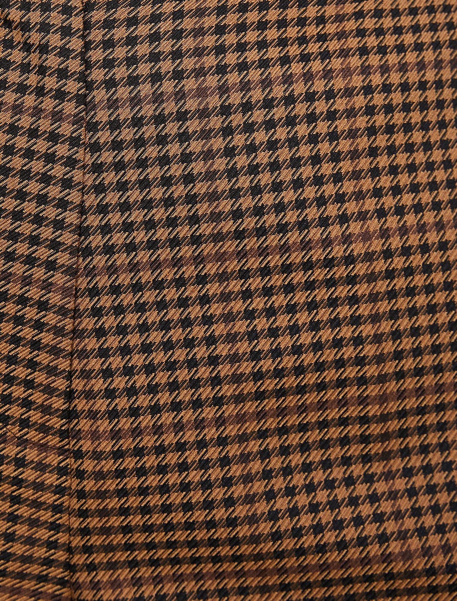   Ekoseli Geniş Paça Pantolon