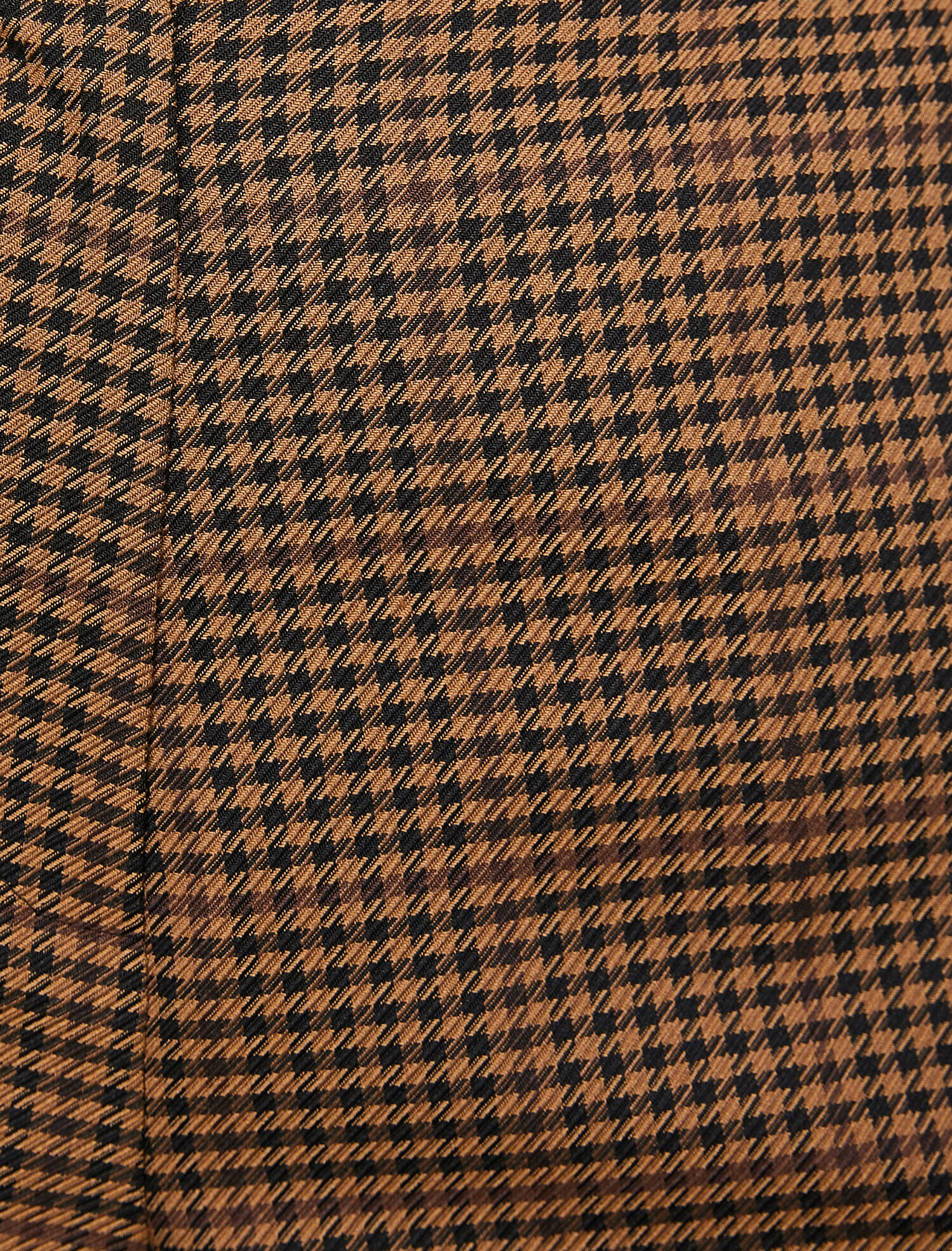   Ekoseli Geniş Paça Pantolon