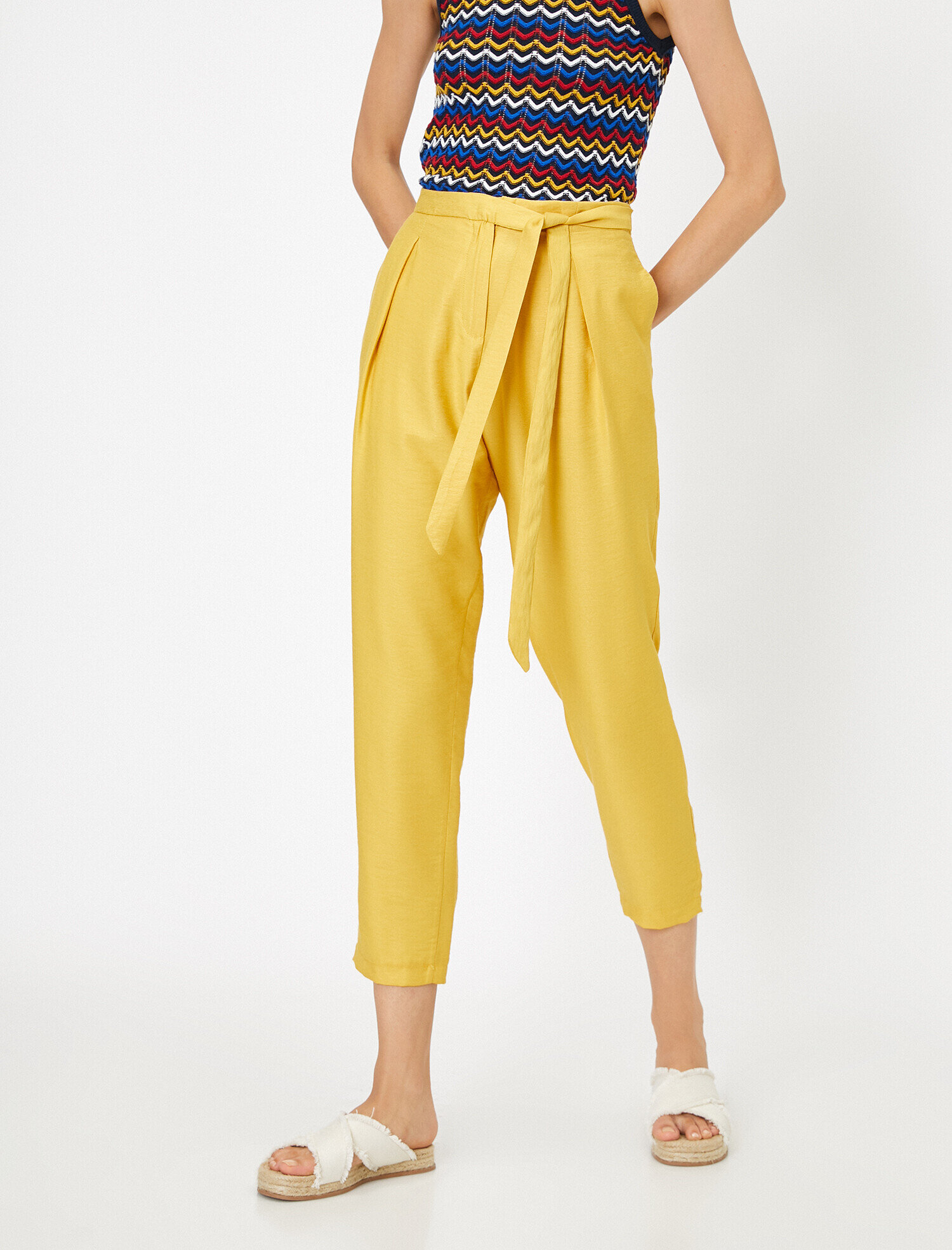   Cep Detaylı Pantolon