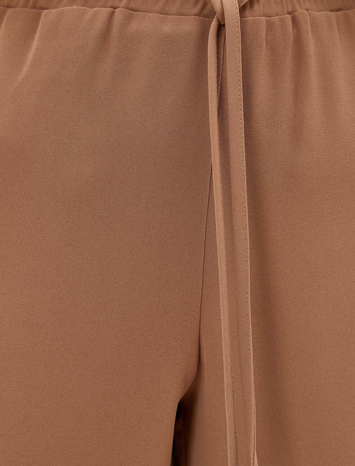   Beli Bağlama Detaylı Pantolon