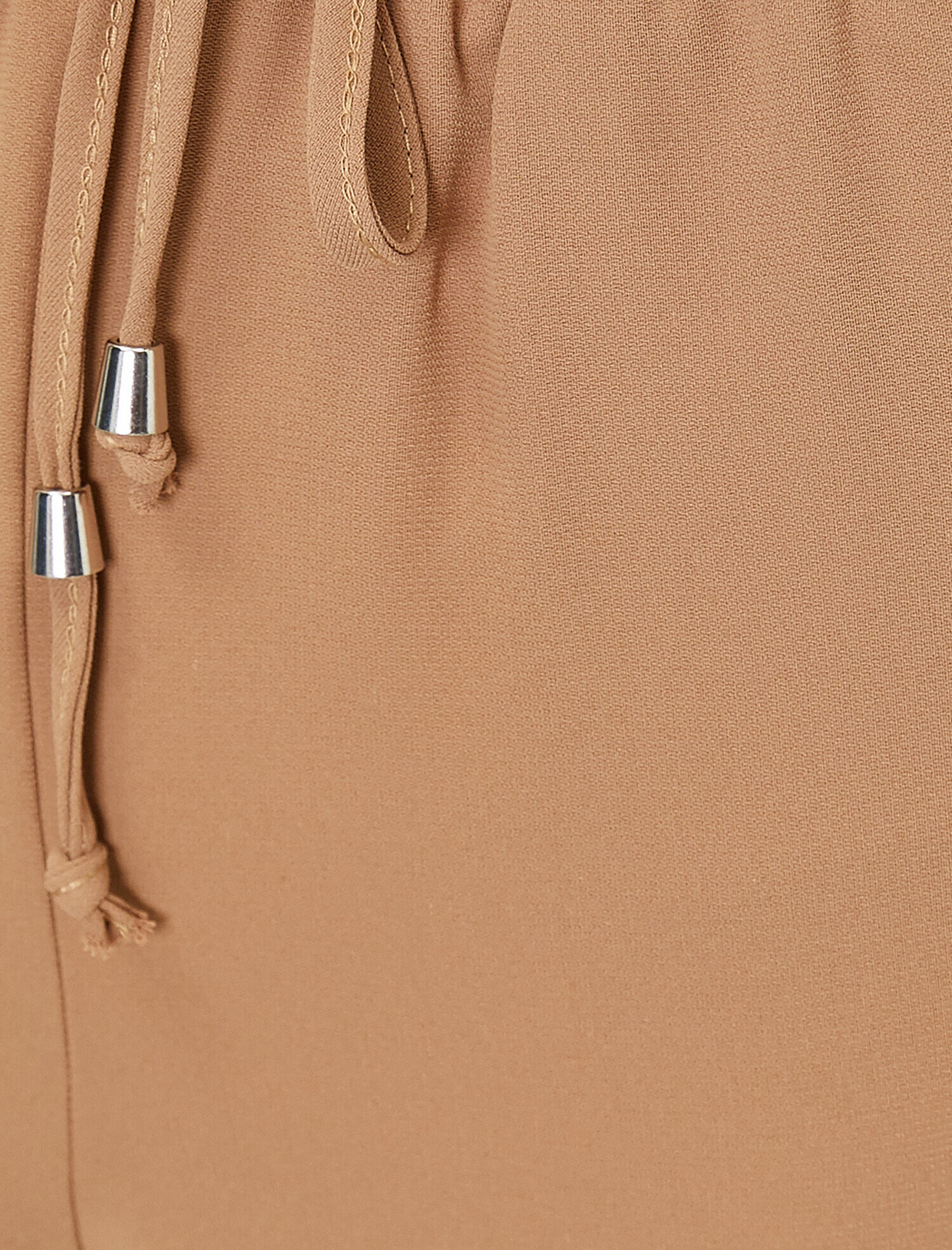   Beli Bağlama Detaylı Pantolon