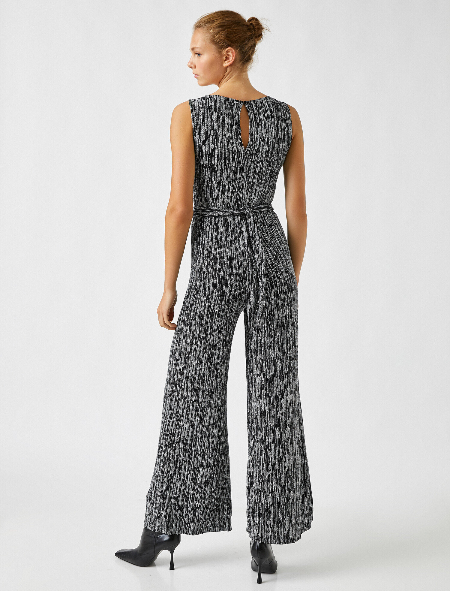 Abiye Tulum İspanyol Paça Kuşaklı