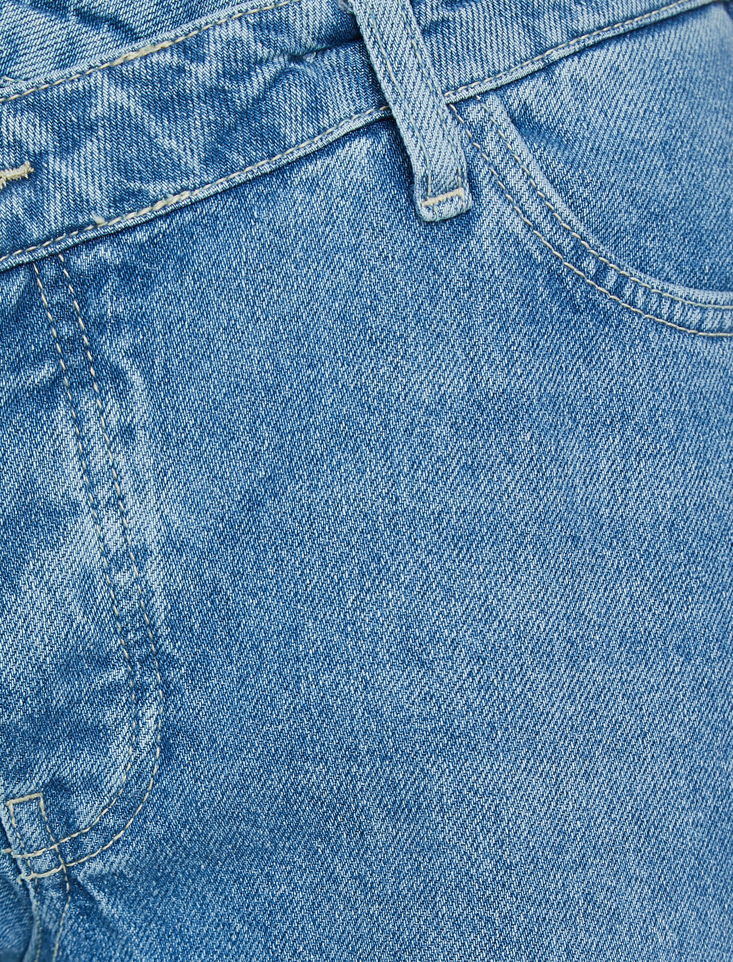   Mom Jean - Yüksek Bel Rahat Kesim Dar Paça Pantolon