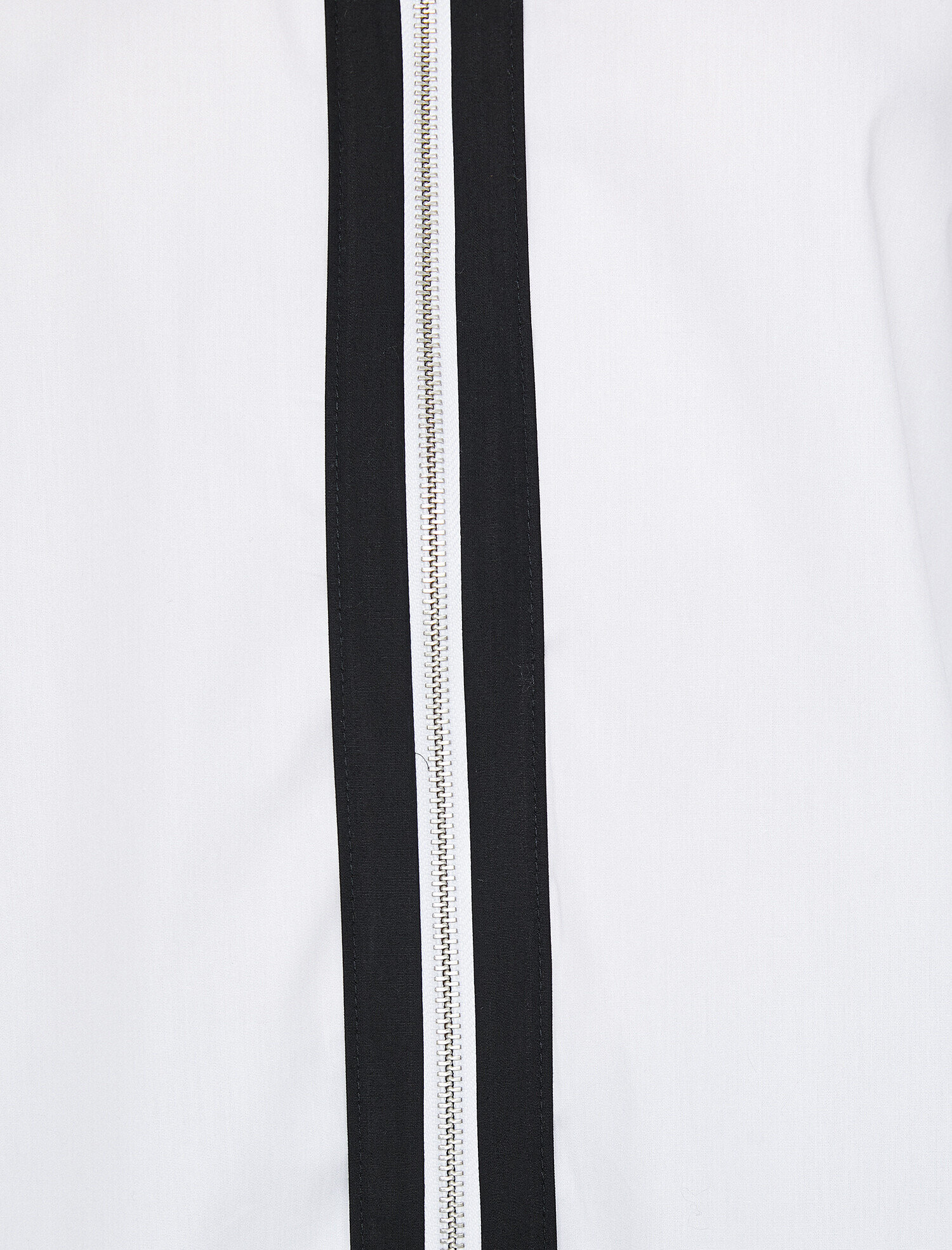   Fermuar Detaylı Gömlek