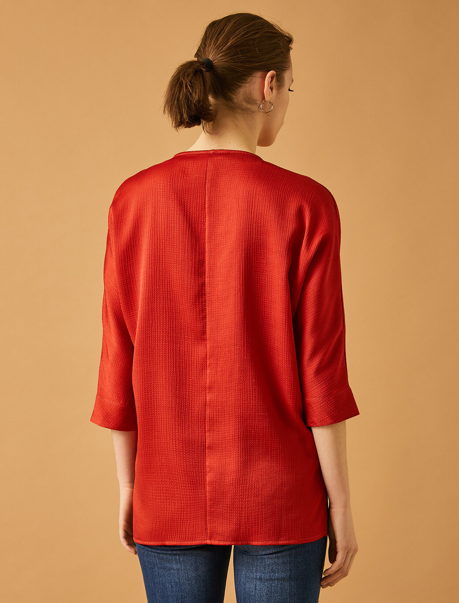   Düğme Detaylı Bluz