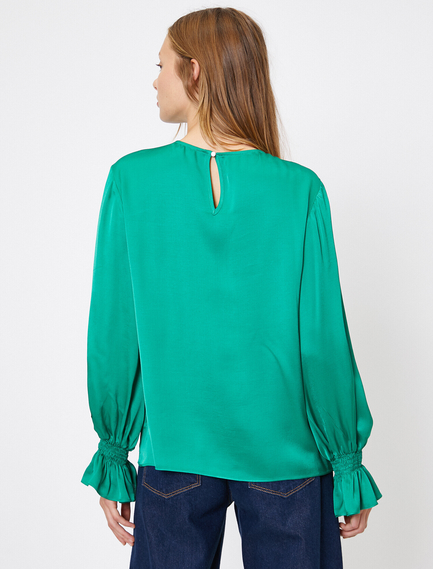   Fırfır Detaylı Bluz