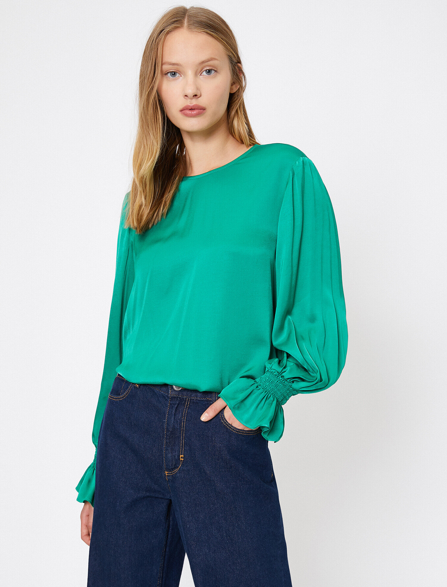   Fırfır Detaylı Bluz