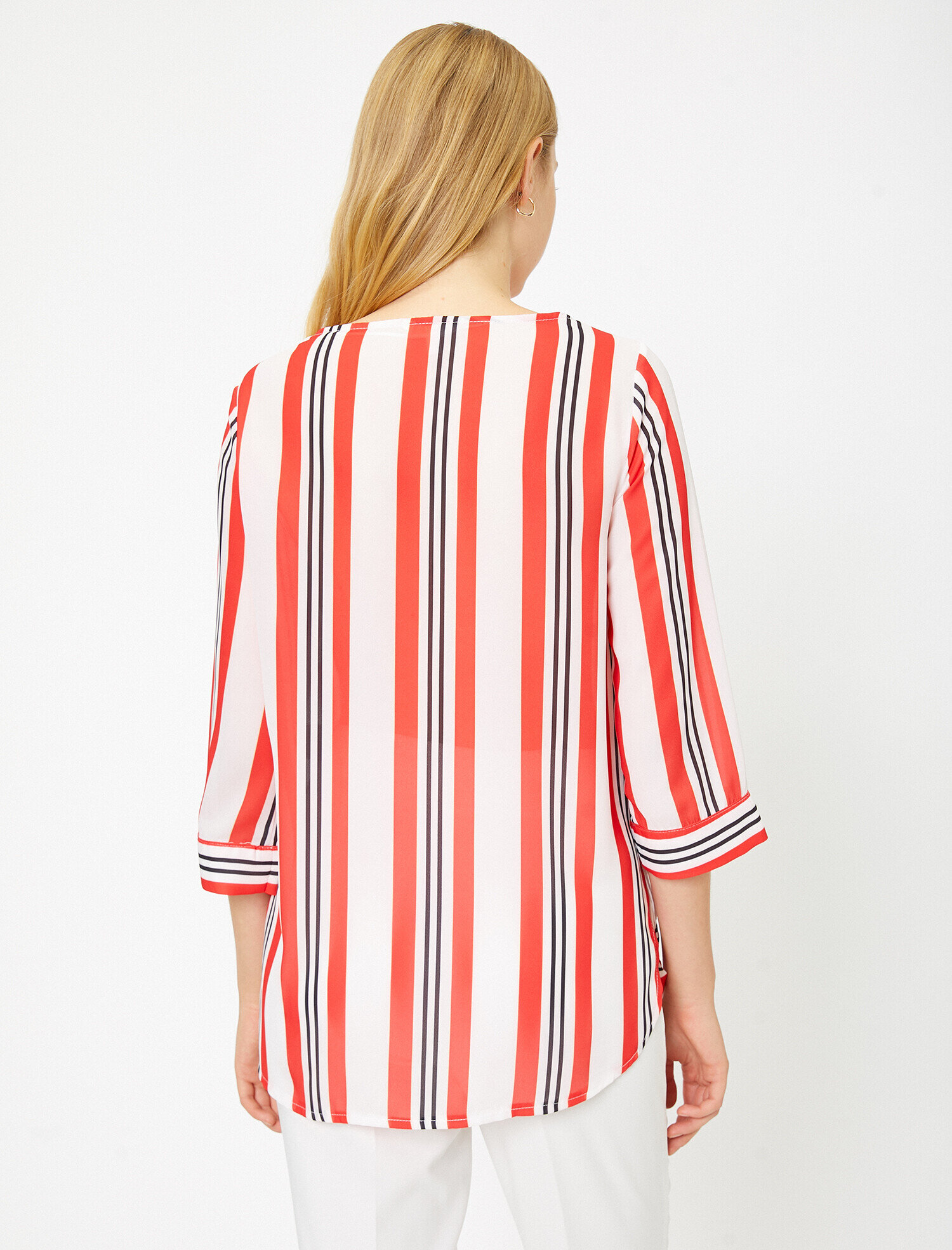   Çizgili Bluz