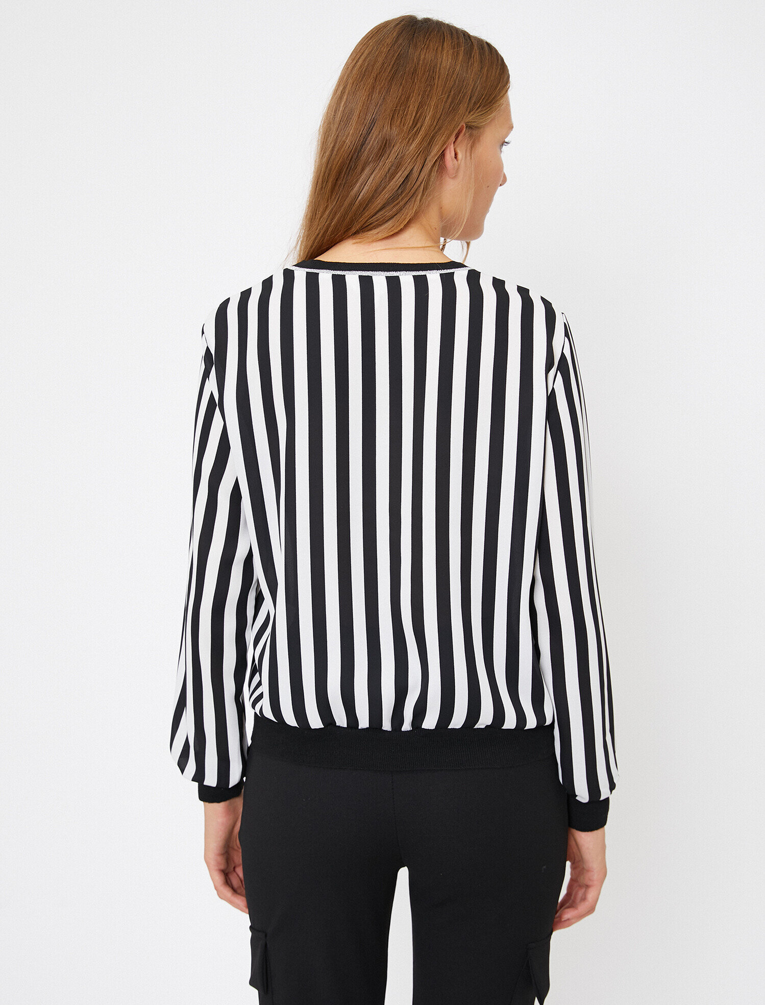 Çizgili Bluz