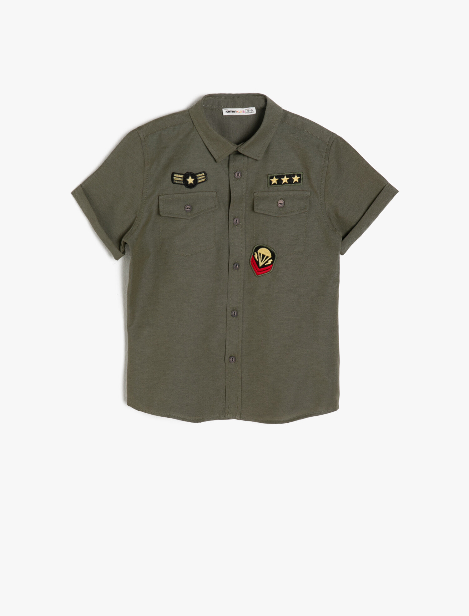  Erkek Çocuk İşlemeli Gömlek