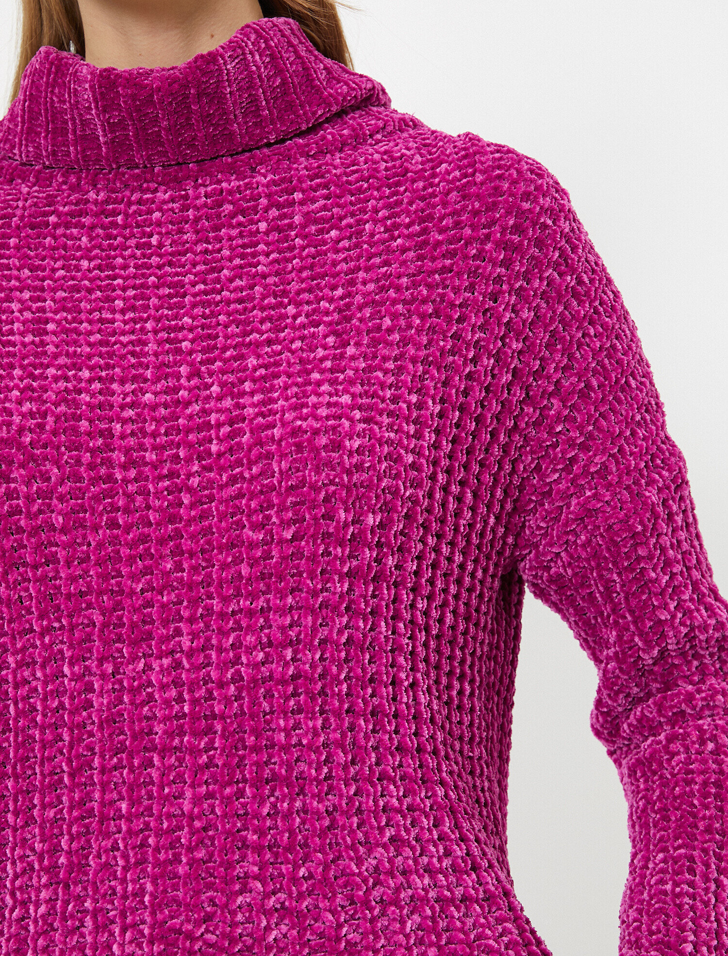   Örgülü Triko Kazak