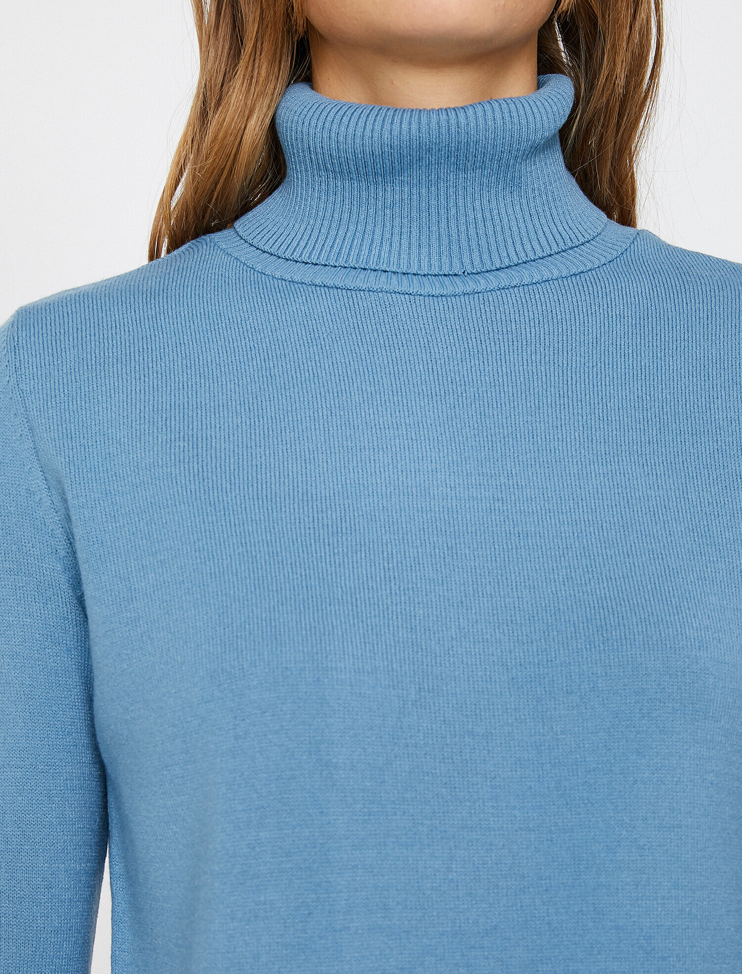   Boğazlı Triko Kazak