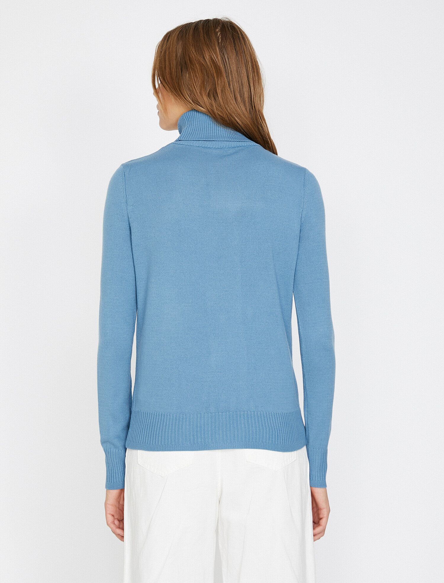   Boğazlı Triko Kazak