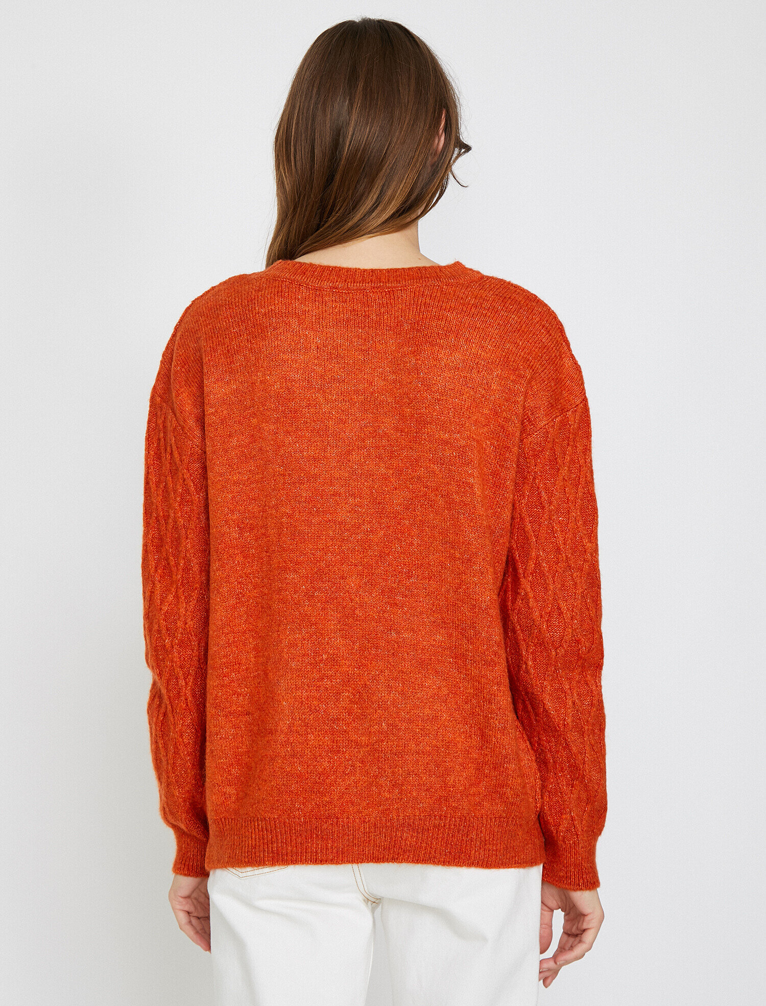   Örgülü Triko Kazak