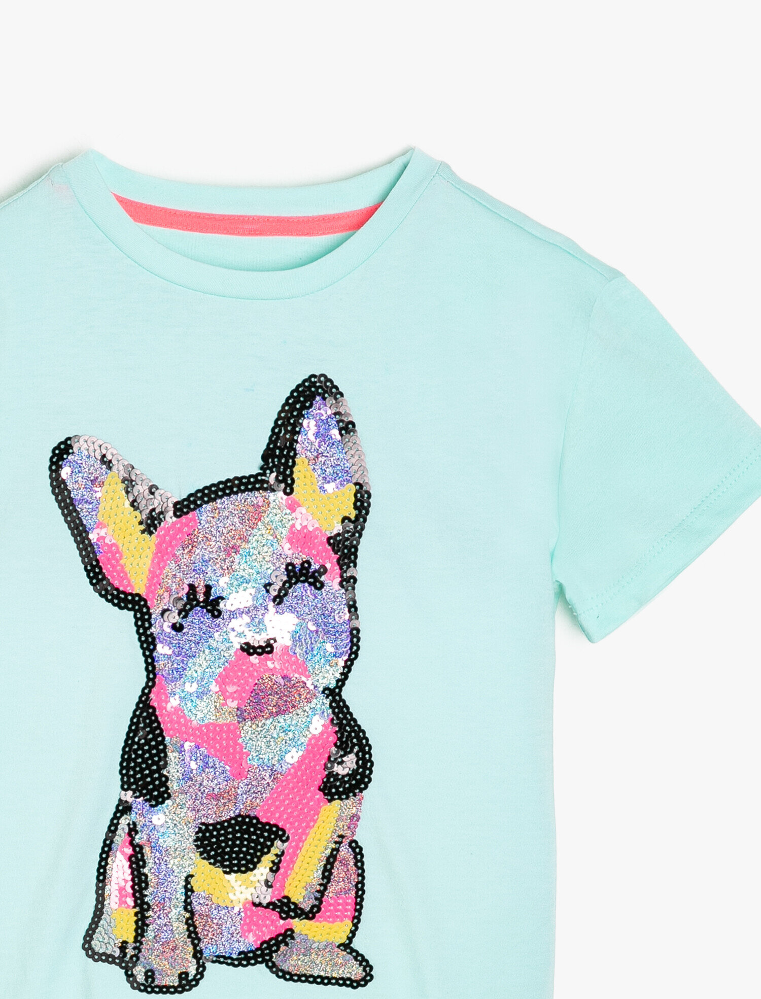  Kız Çocuk Koton Kids Friends Pullu Tişört