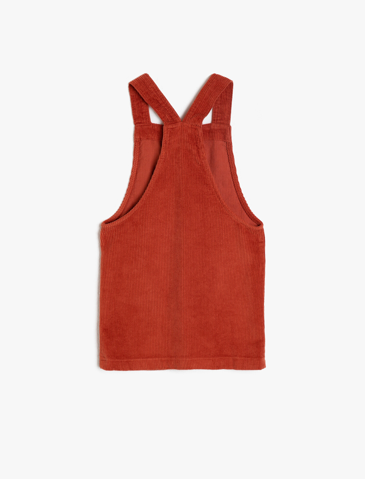  Kız Çocuk Askılı Kadife Elbise