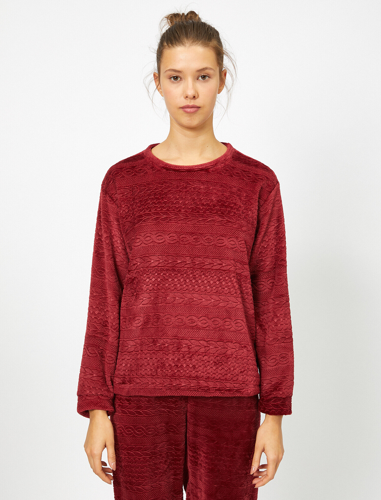 Desenli Pijama Üstü