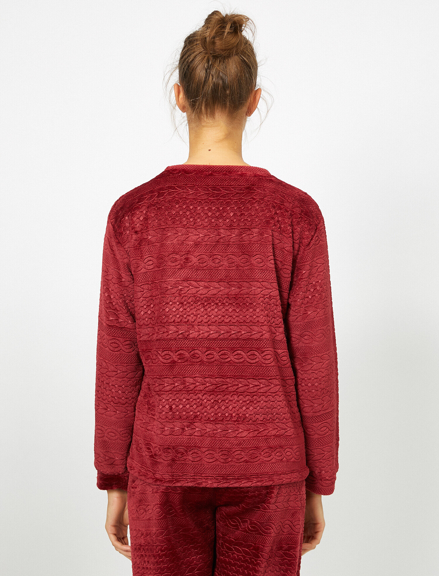 Desenli Pijama Üstü