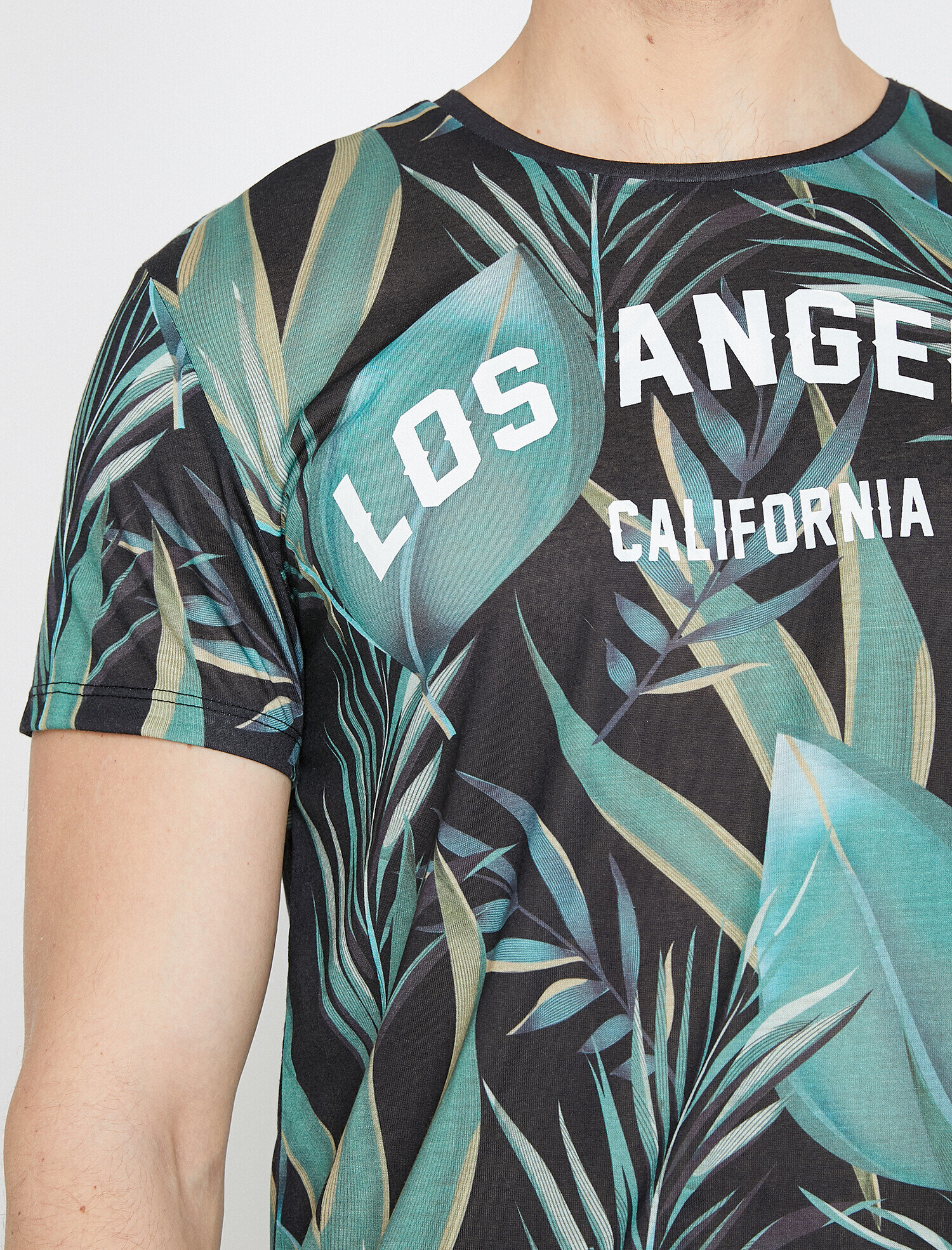   Desenli Tişört Kısa Kollu