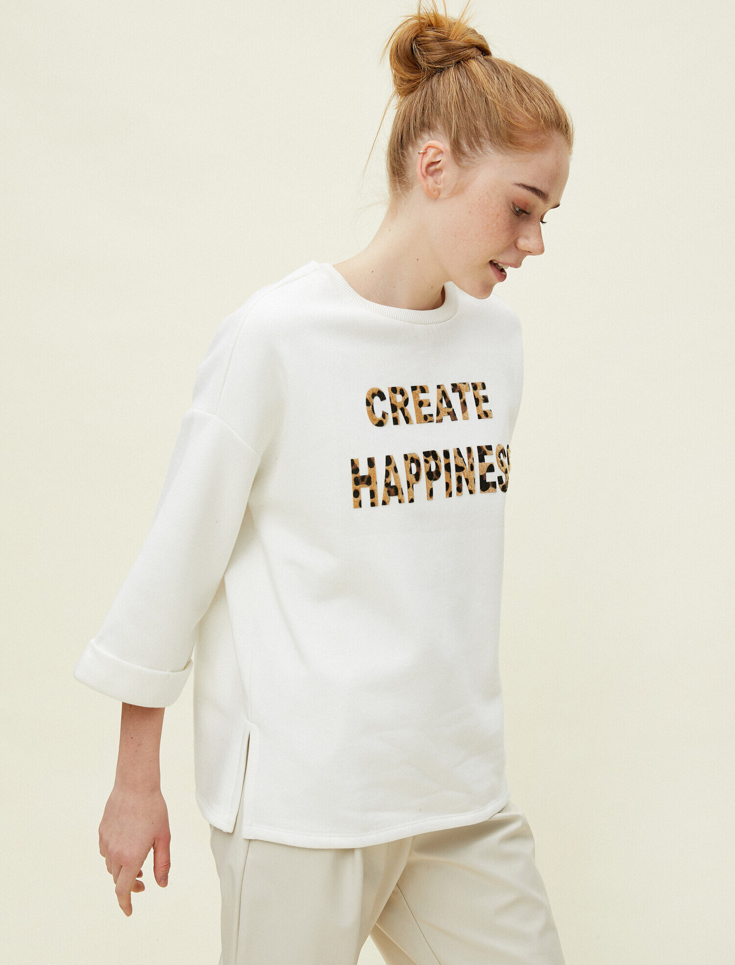   Baskılı Sweatshirt