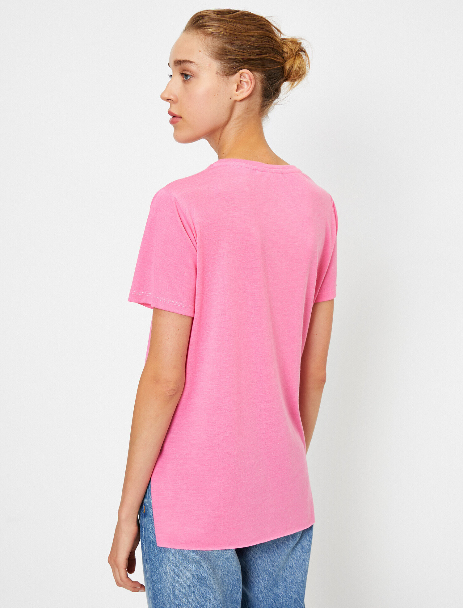   Kısa Kollu Baskılı Tişört