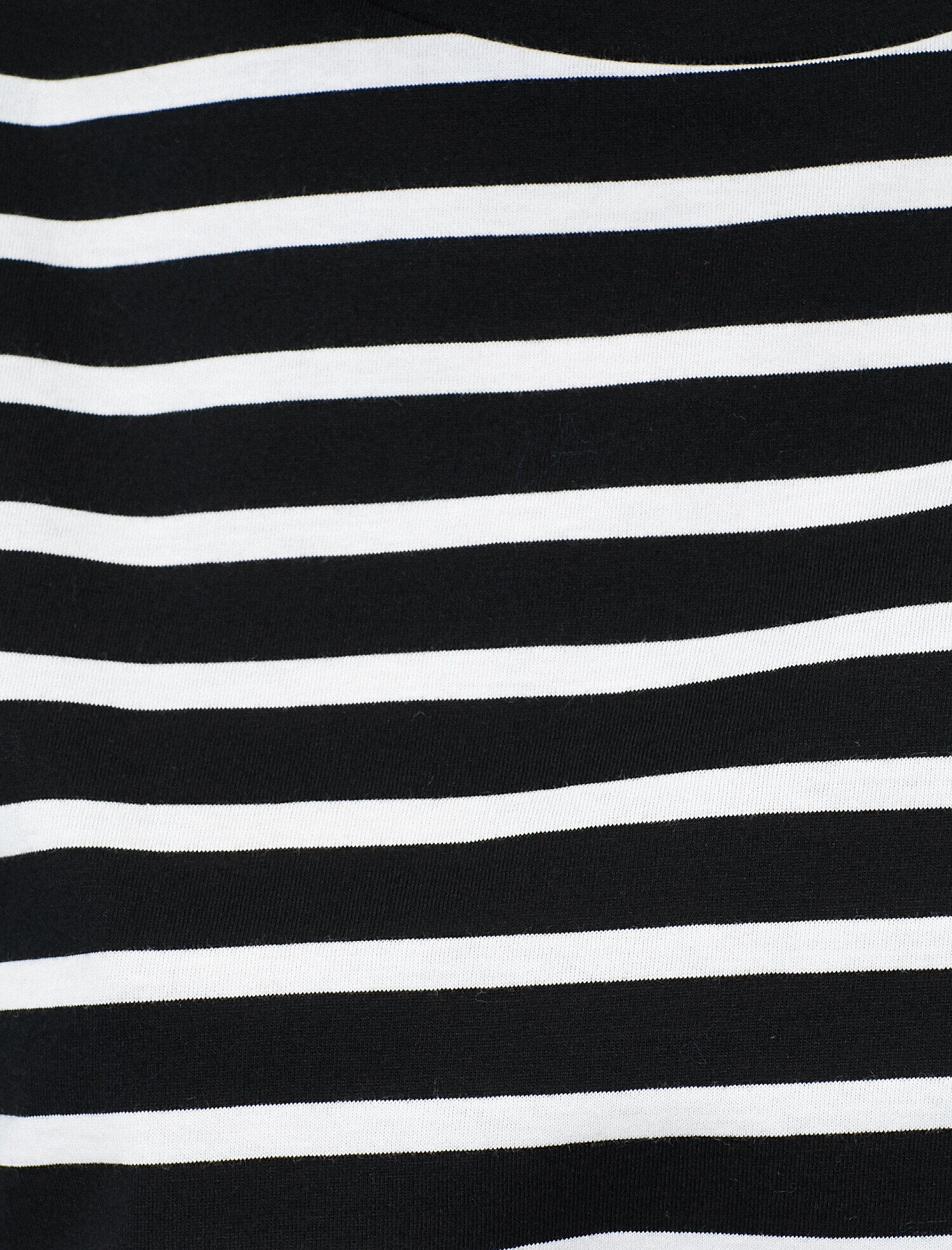   Bol Kesim Çizgili Tişört