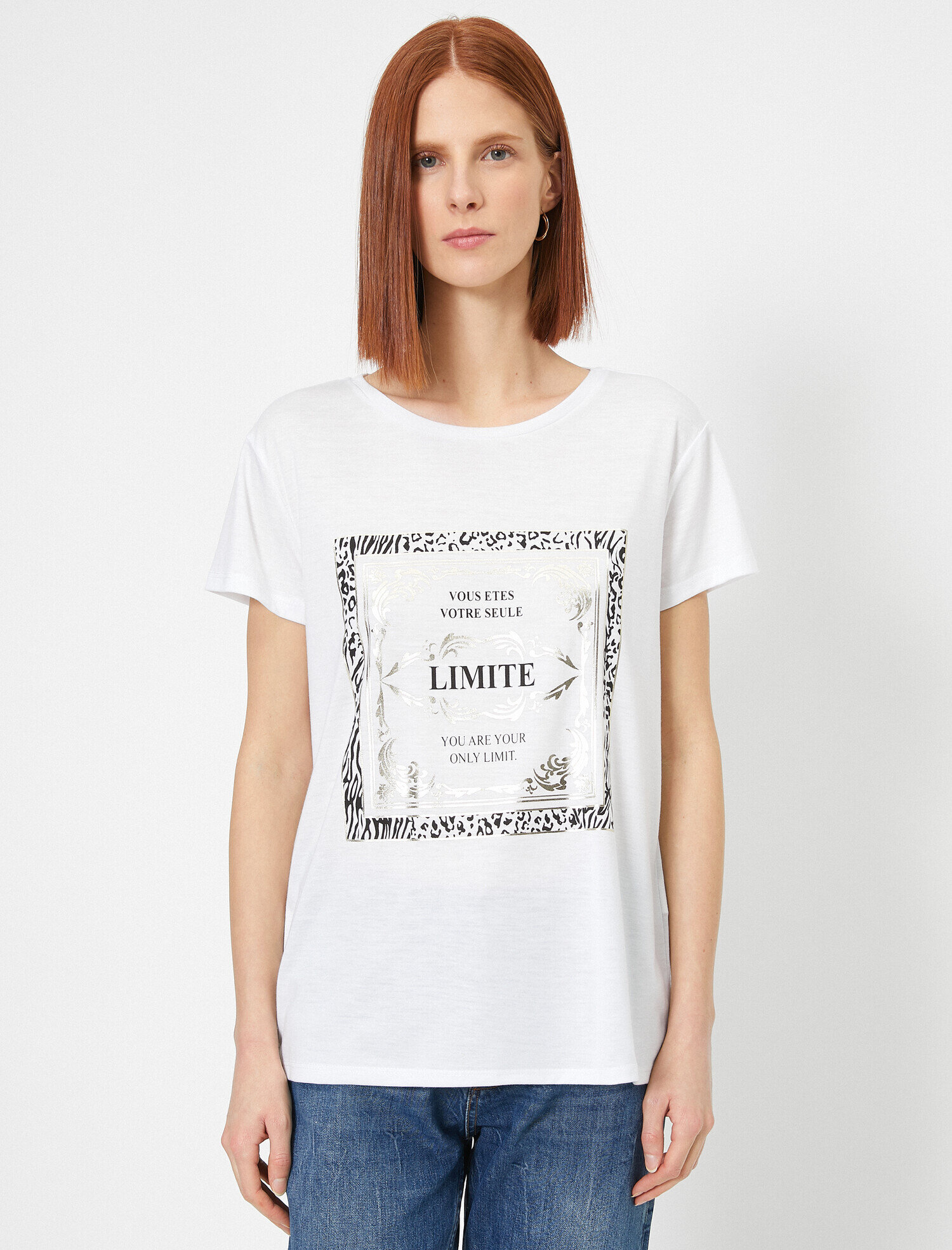   Yazılı Baskılı Tişört