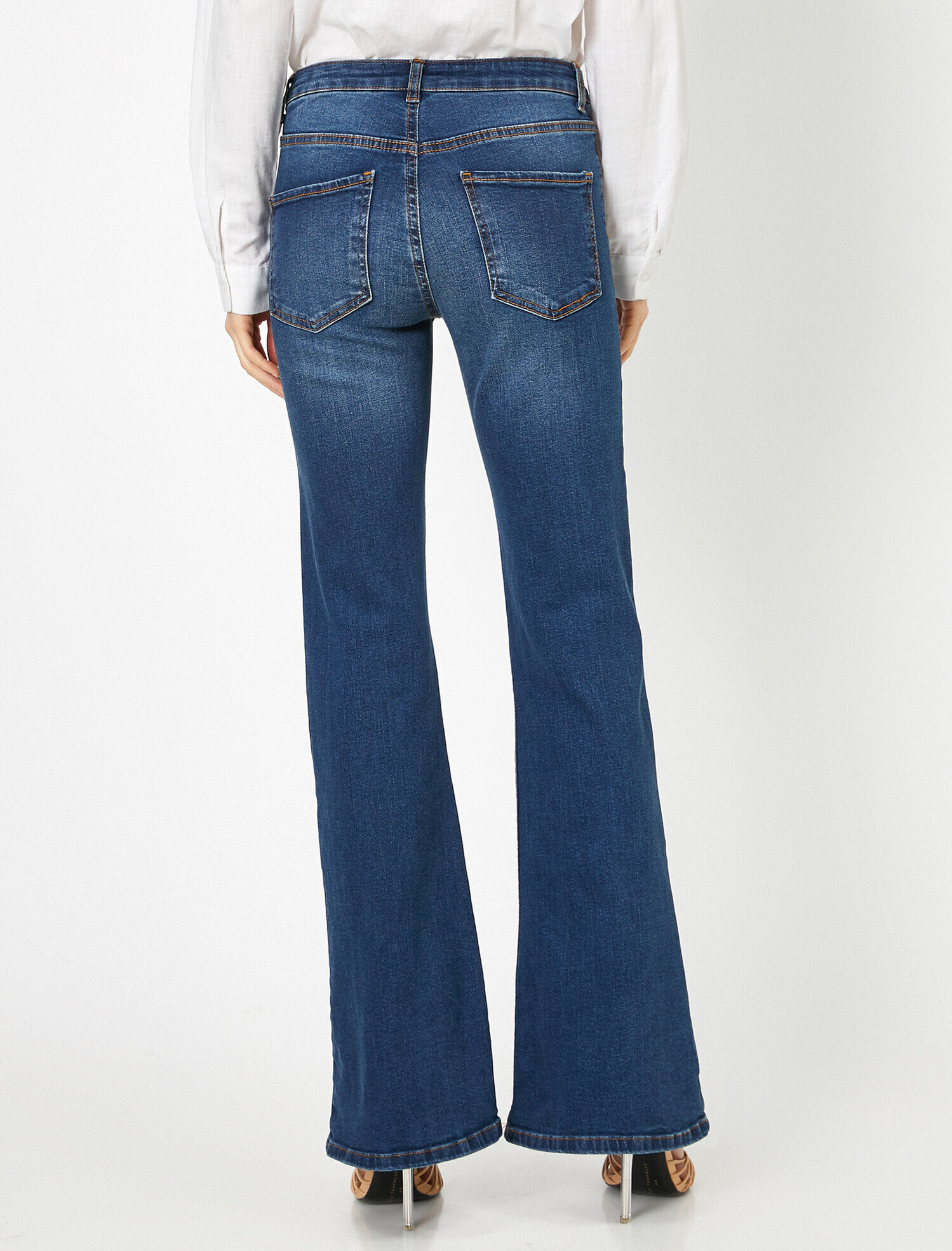   İspanyol Paça Kot Pantolon