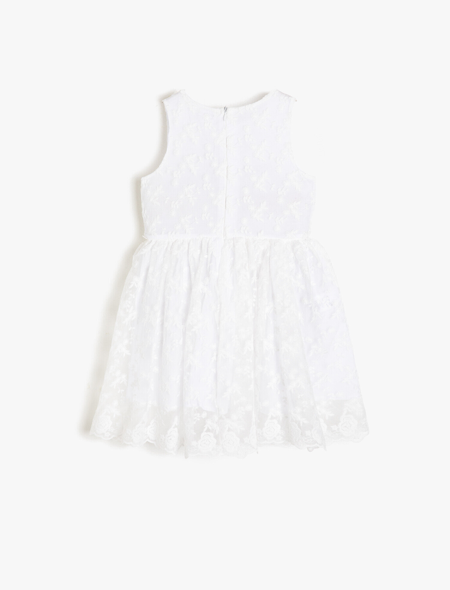  Kız Çocuk İşlemeli Elbise