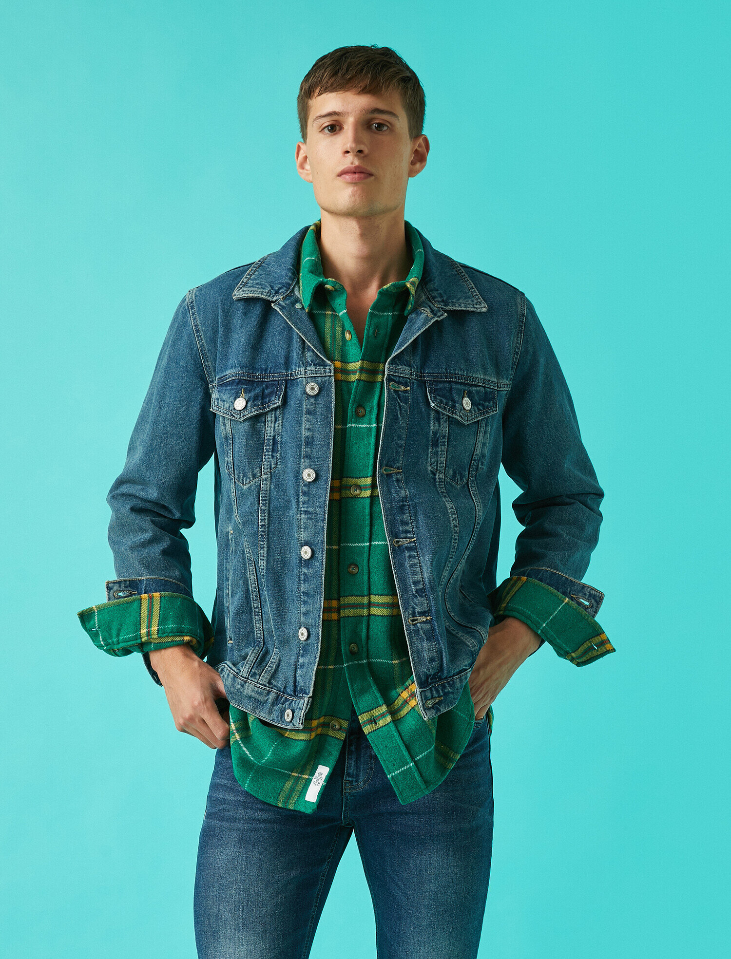 Ekose Gömlek Pamuklu