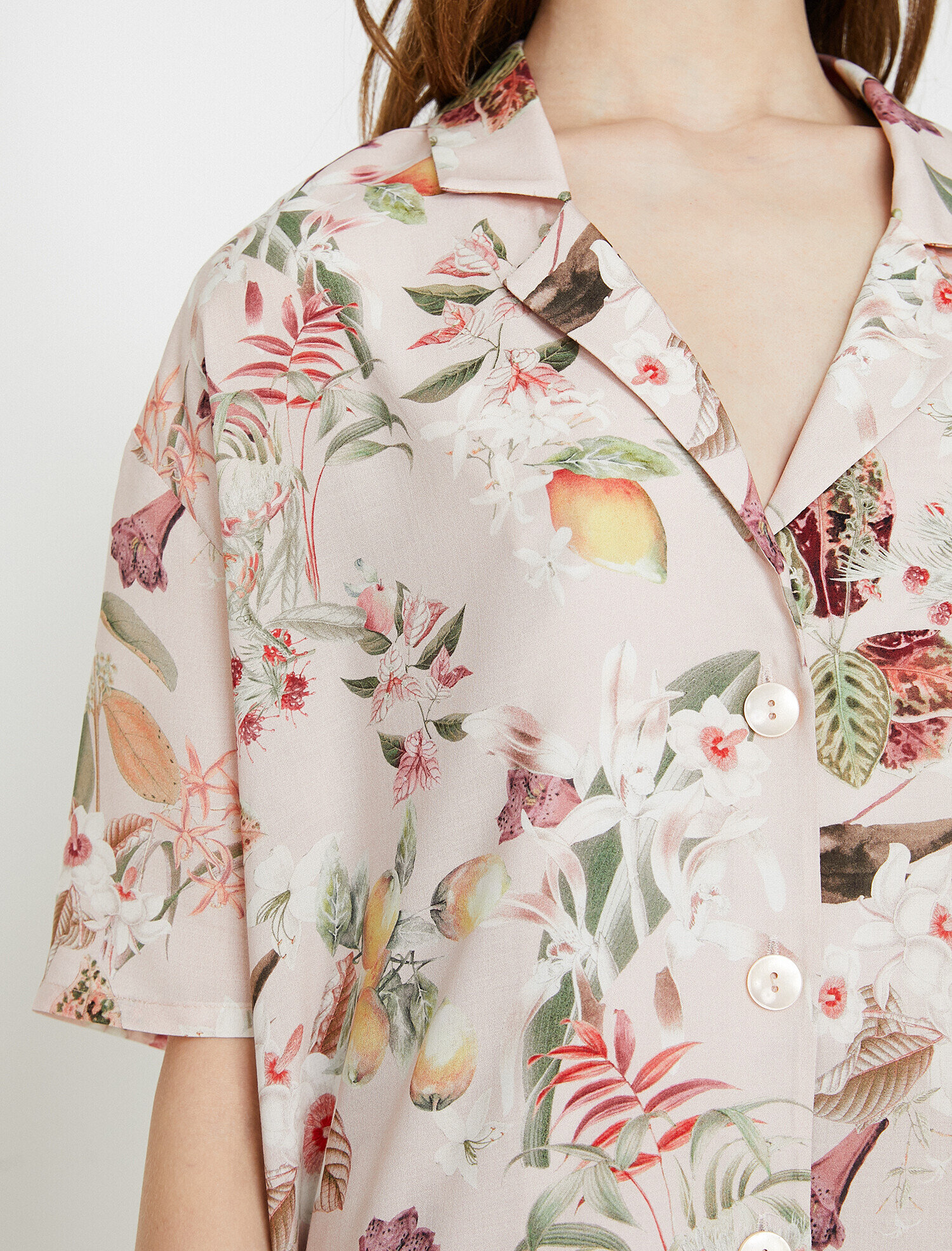 Desenli Pijama Üstü