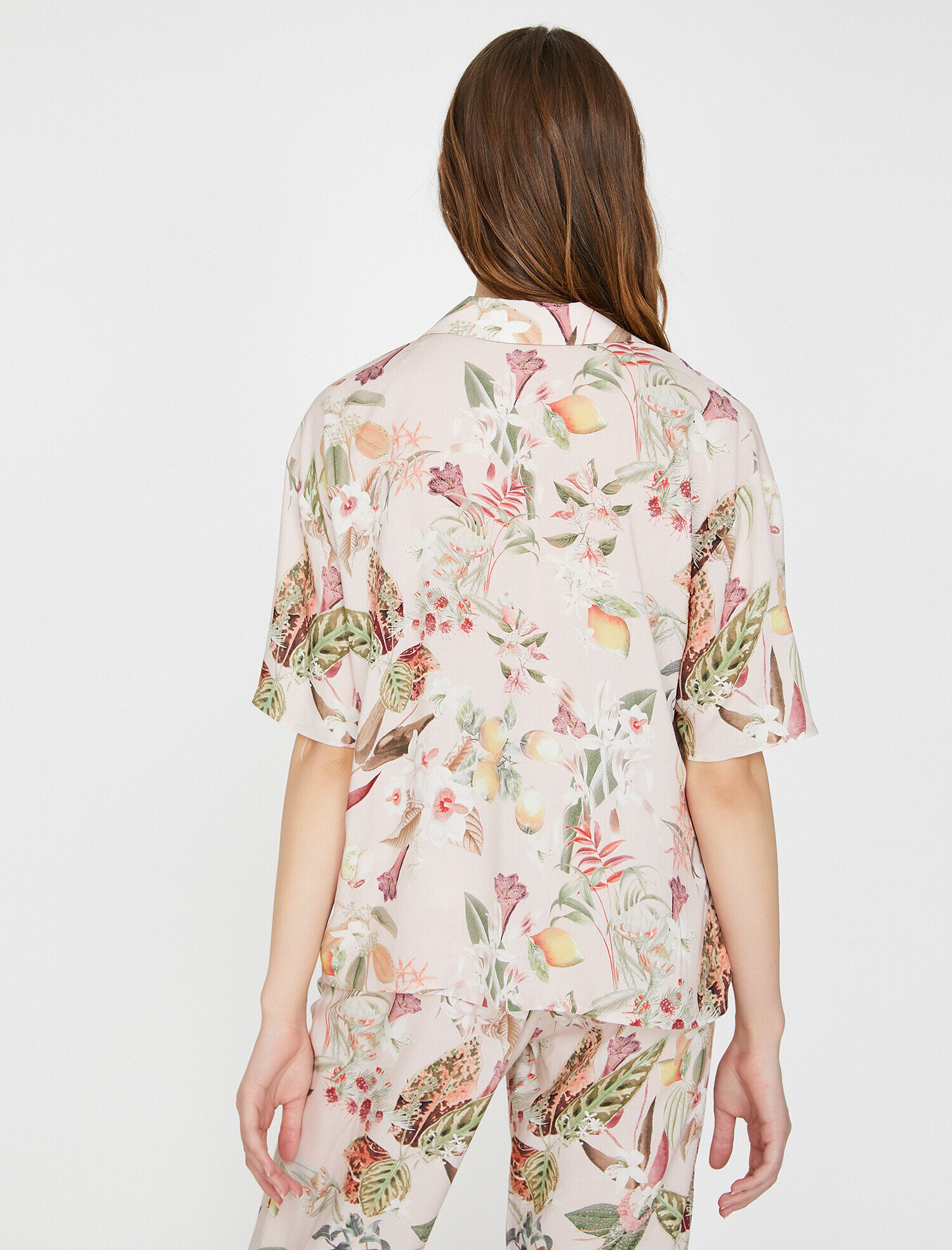 Desenli Pijama Üstü