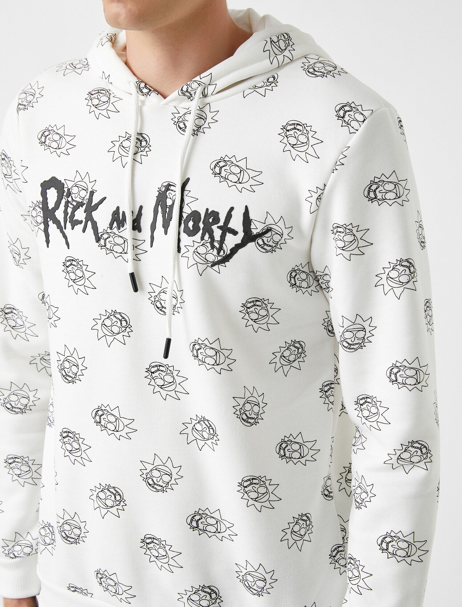   Rick and Morty Sweatshirt Lisanslı Baskılı