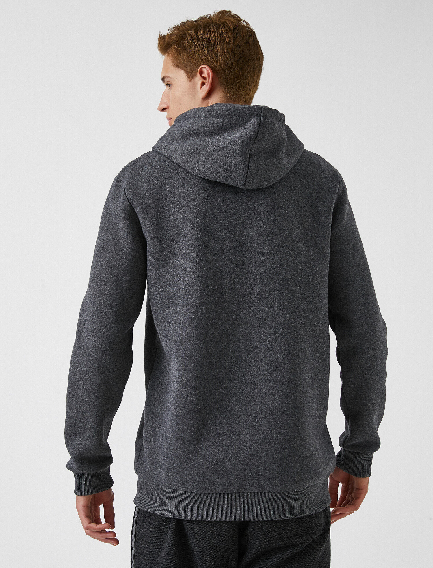   Baskılı Sweatshirt Kapşonlu