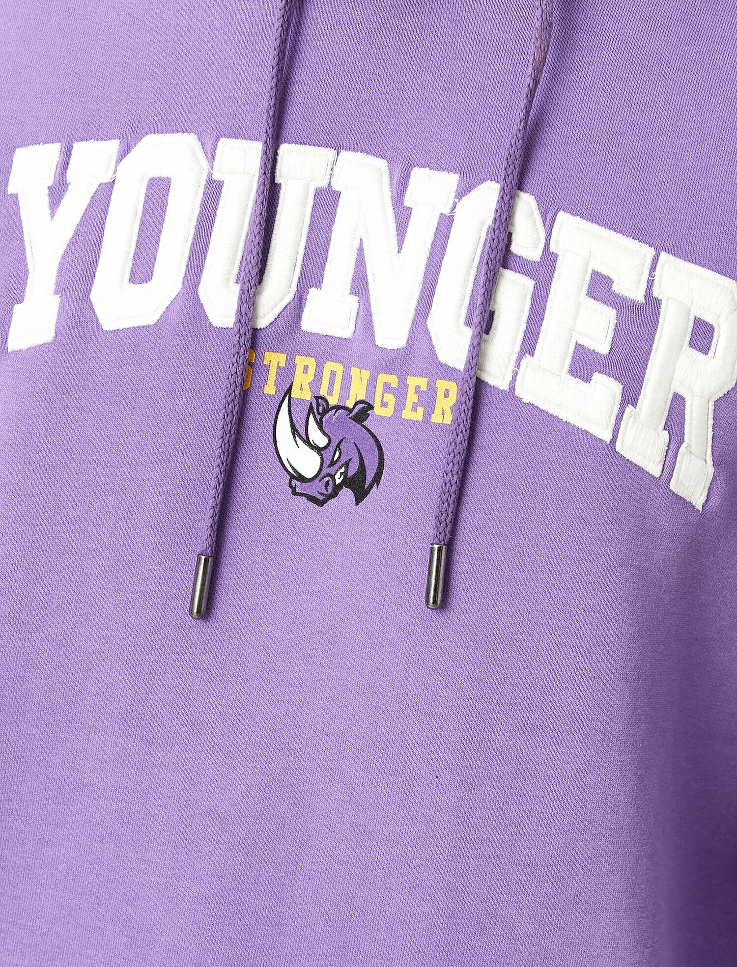   Kolej Baskılı Kapşonlu Sweatshirt