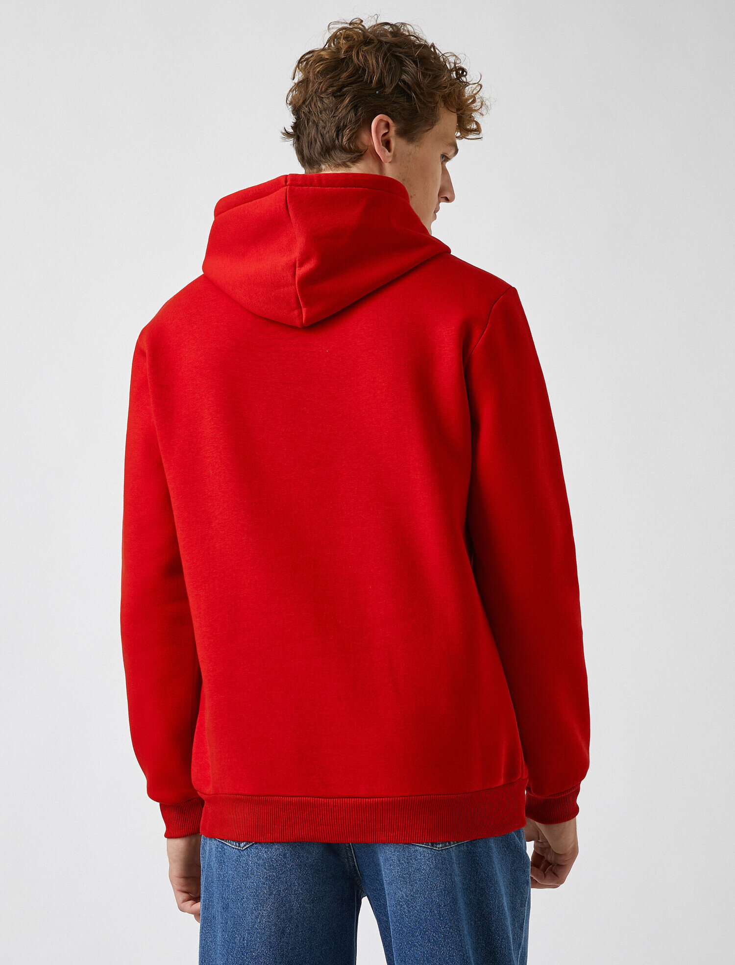Basic Sweatshirt Kapüşonlu