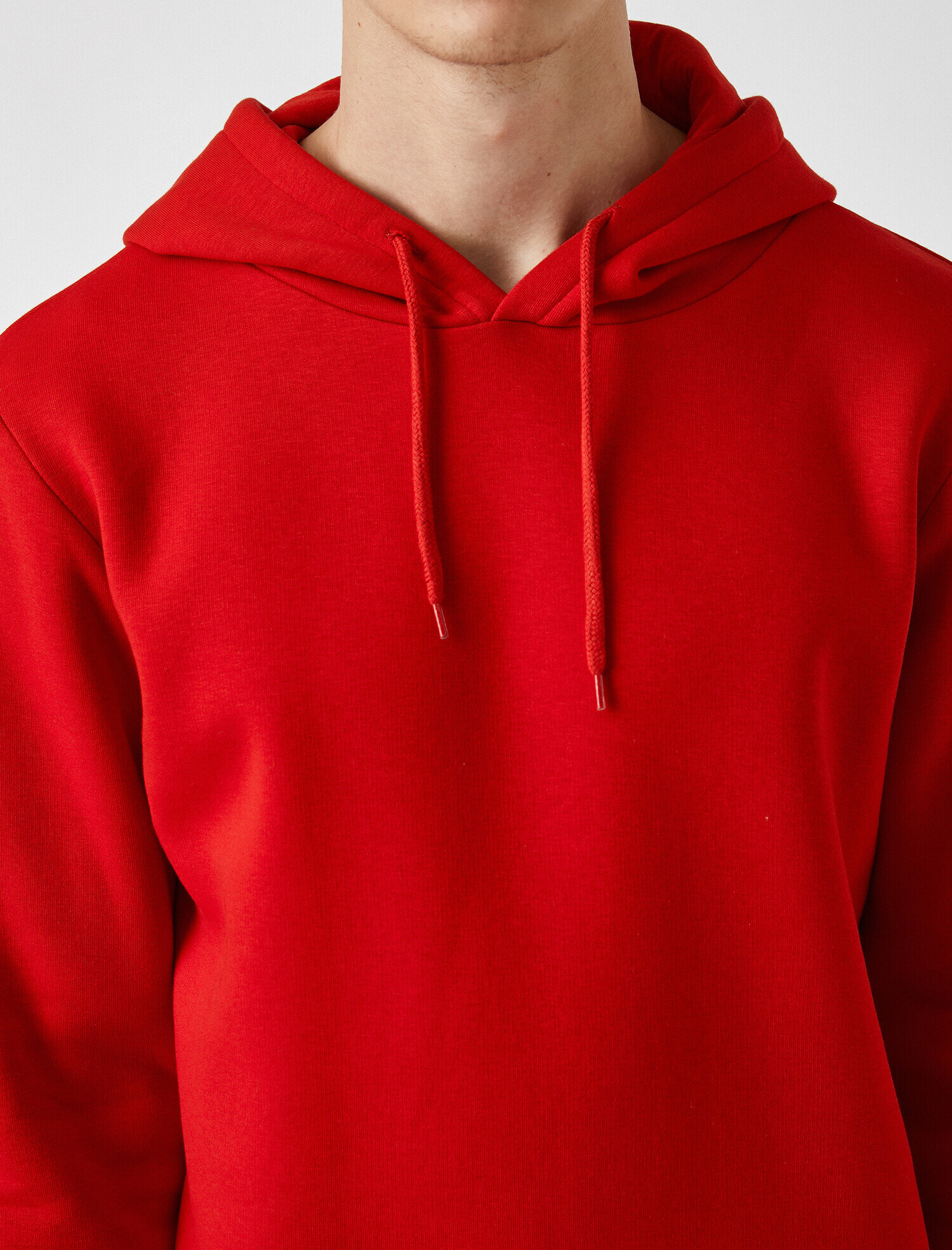 Basic Sweatshirt Kapüşonlu