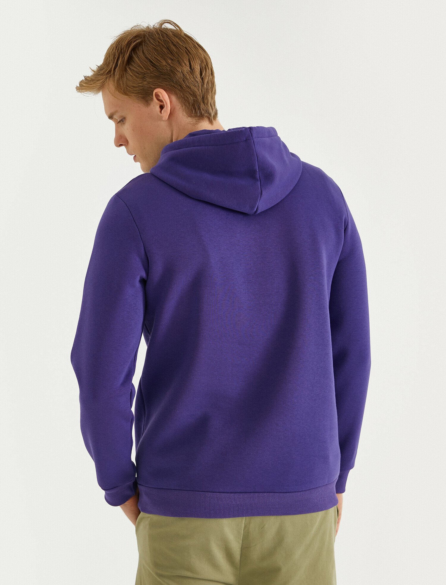 Basic Sweatshirt Kapüşonlu