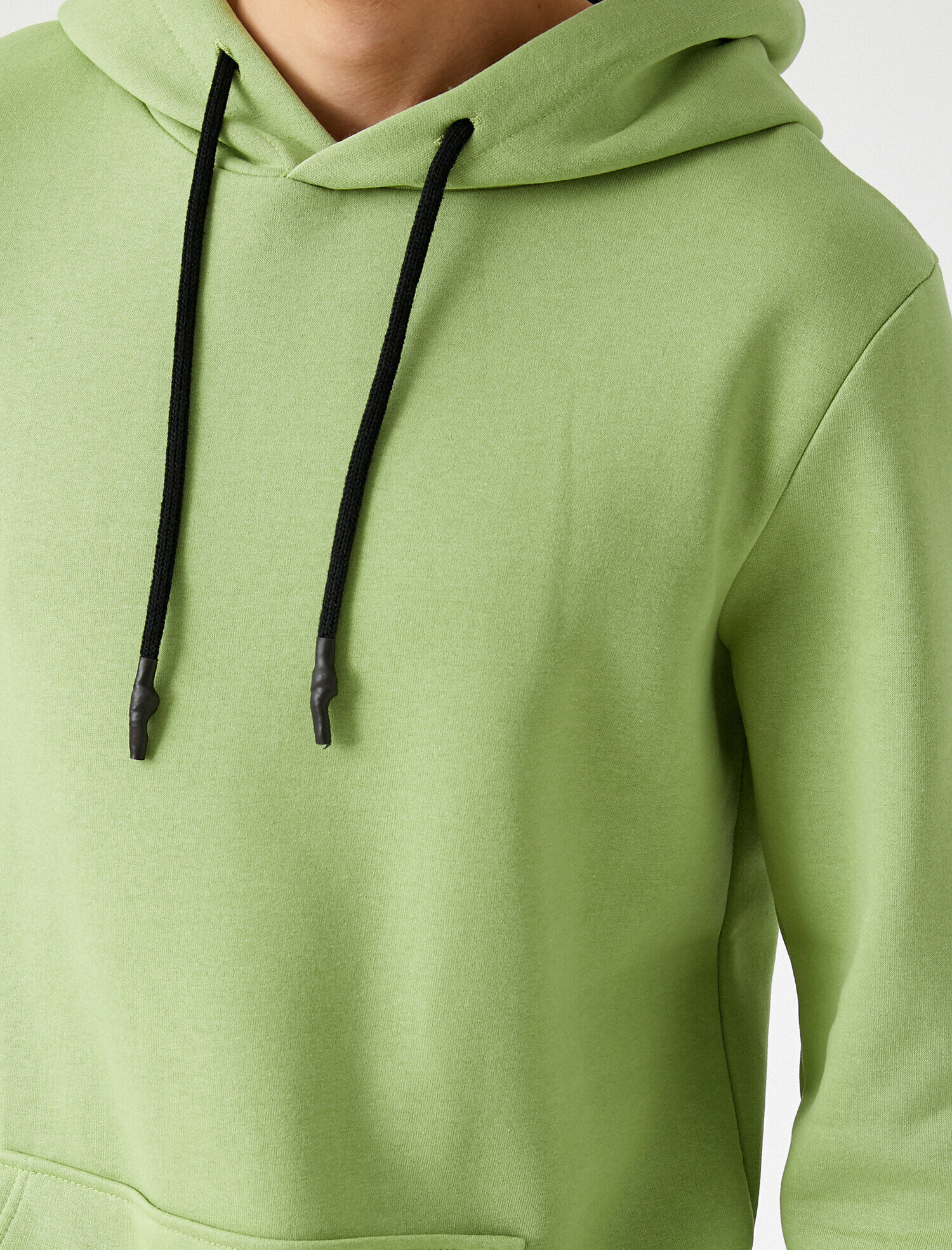 Kapüşonlu Sweatshirt Cepli